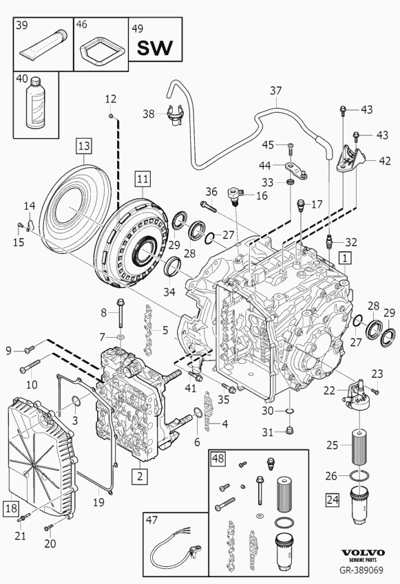 Volvo 1161838 - Ulei cutie automata aaoparts.ro