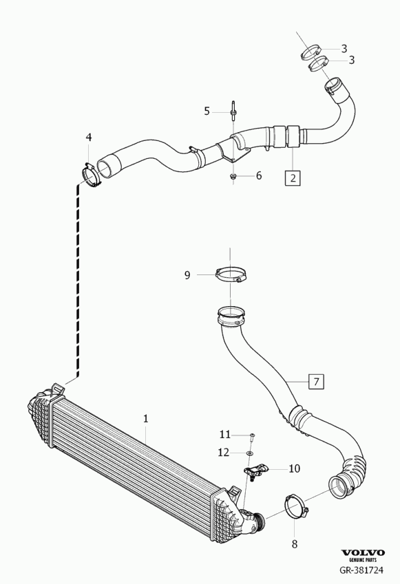 Kamoka 7750135 - Intercooler, compresor aaoparts.ro