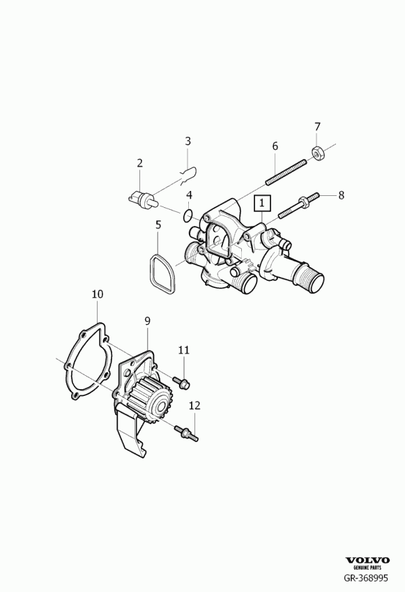 FORD 30725119 - Termostat,lichid racire aaoparts.ro