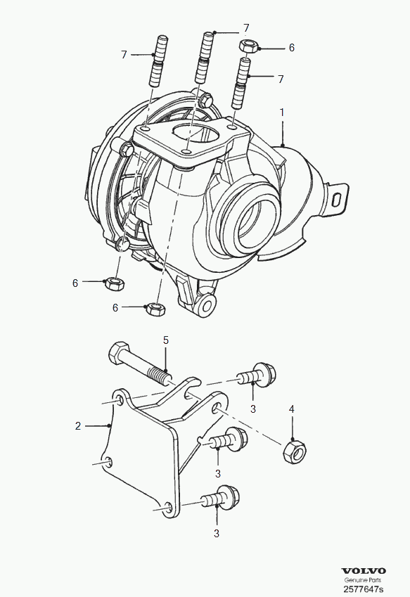 FORD 36002265 - Set montaj, turbocompresor aaoparts.ro