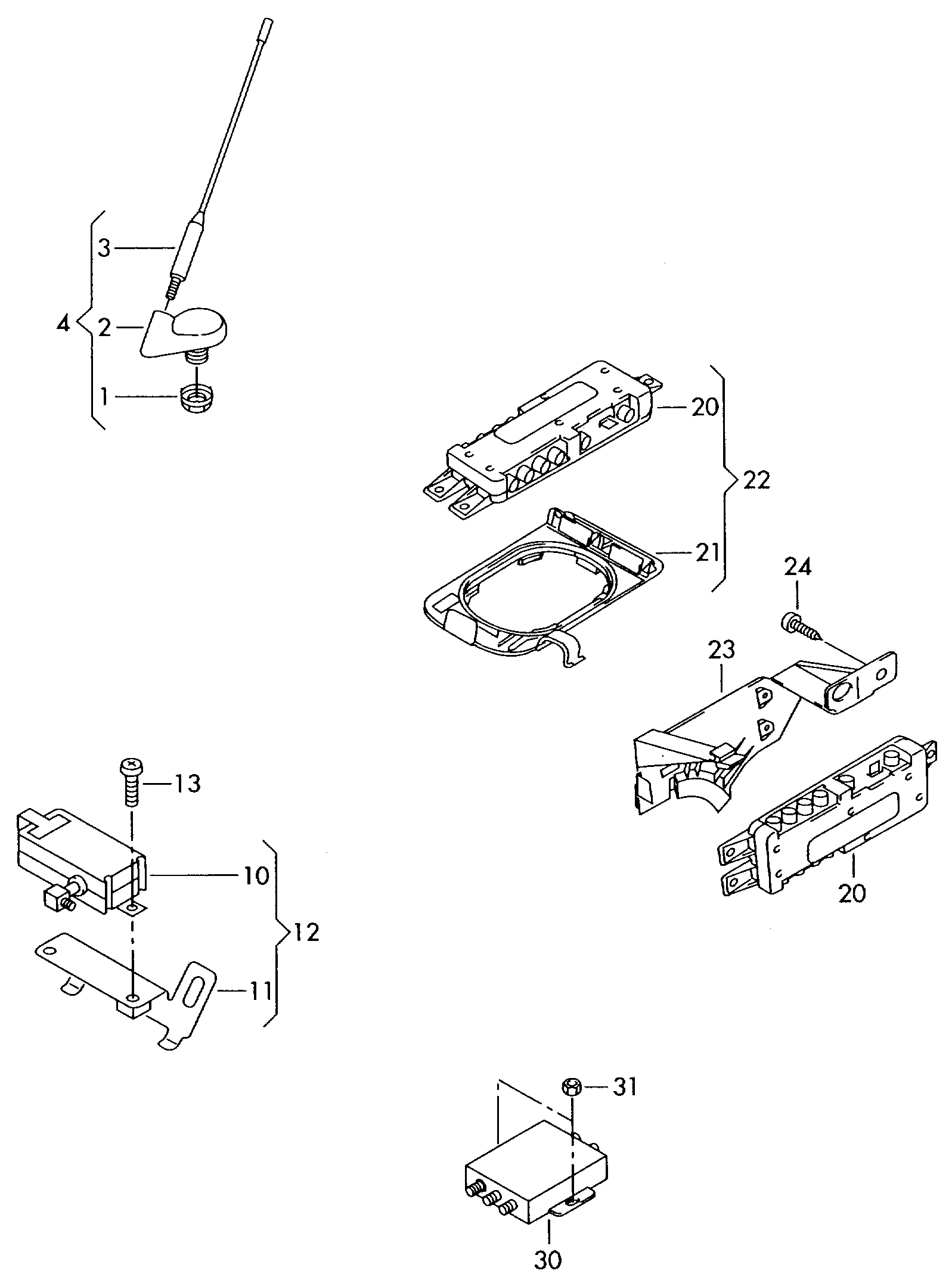 CUPRA 1J0 035 849A - Antena aaoparts.ro