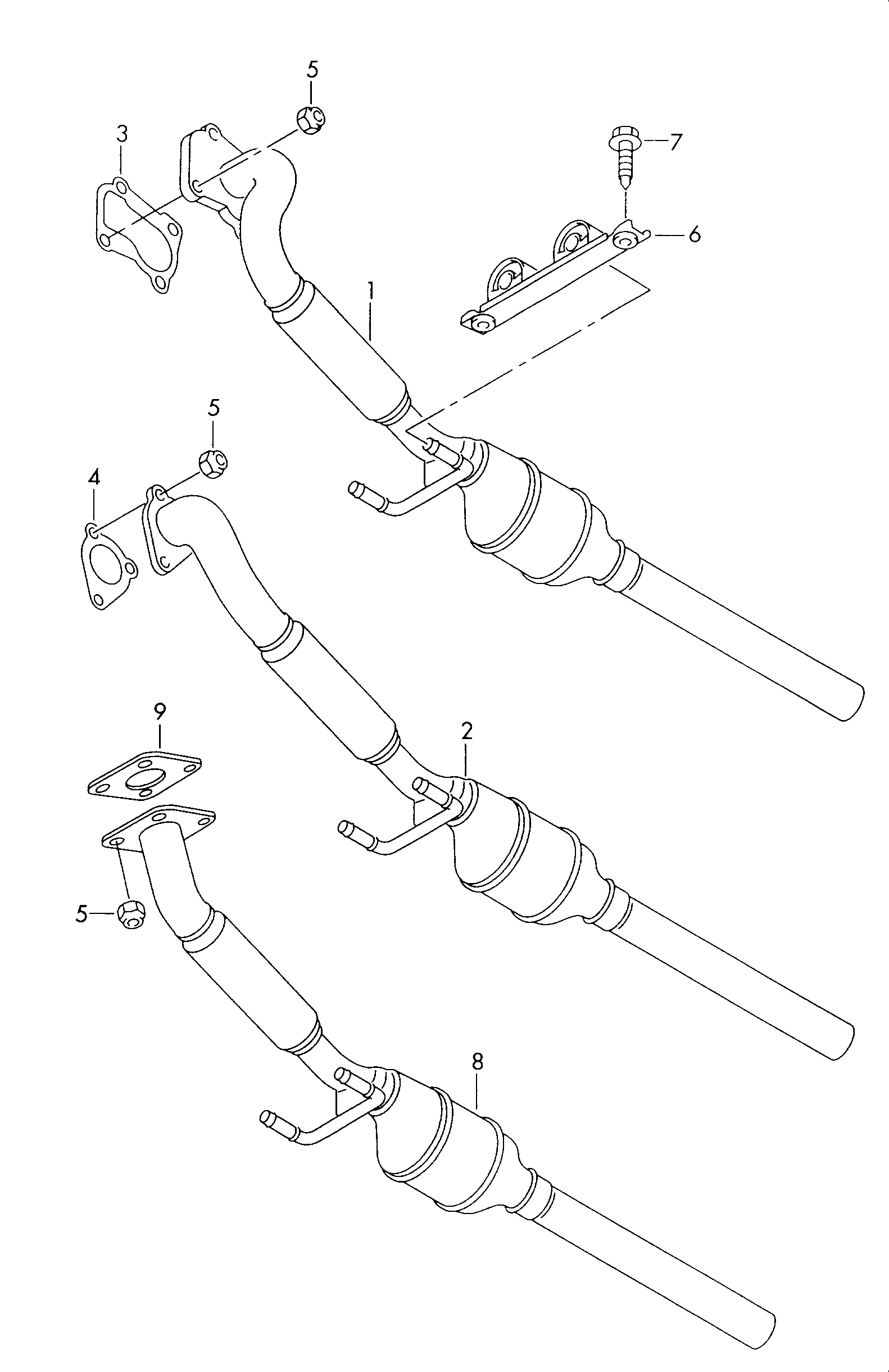 VAG 1J0254506AX - Catalizator aaoparts.ro