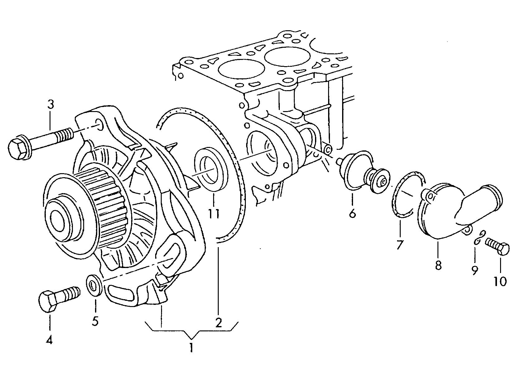 Seat 069 121 113 - Termostat,lichid racire aaoparts.ro