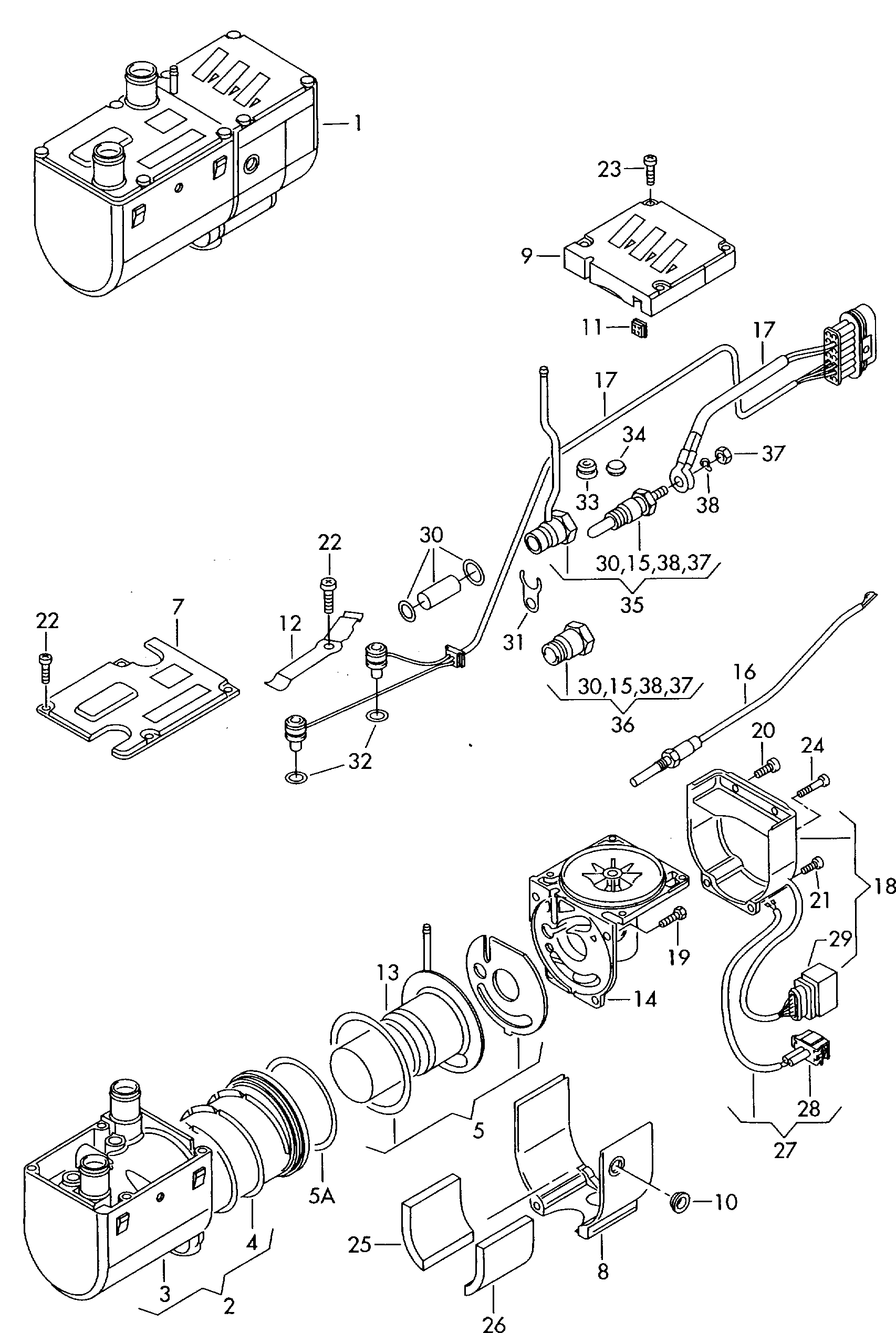 FEBI Bilstein 47200 - Bujie incandescenta, incalzire auxiliara aaoparts.ro