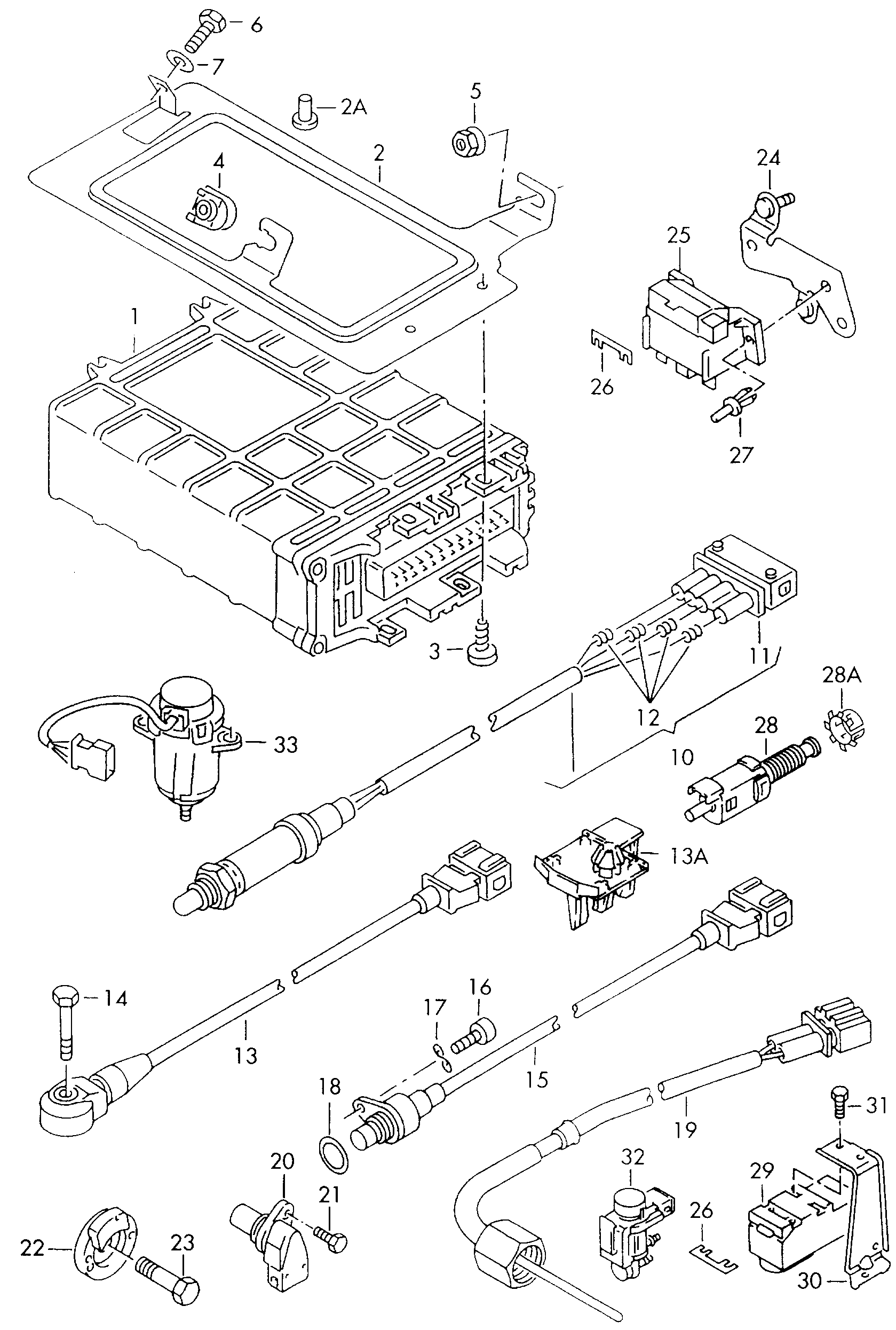 VAG 021906433C - Senzor impulsuri, arbore cotit aaoparts.ro