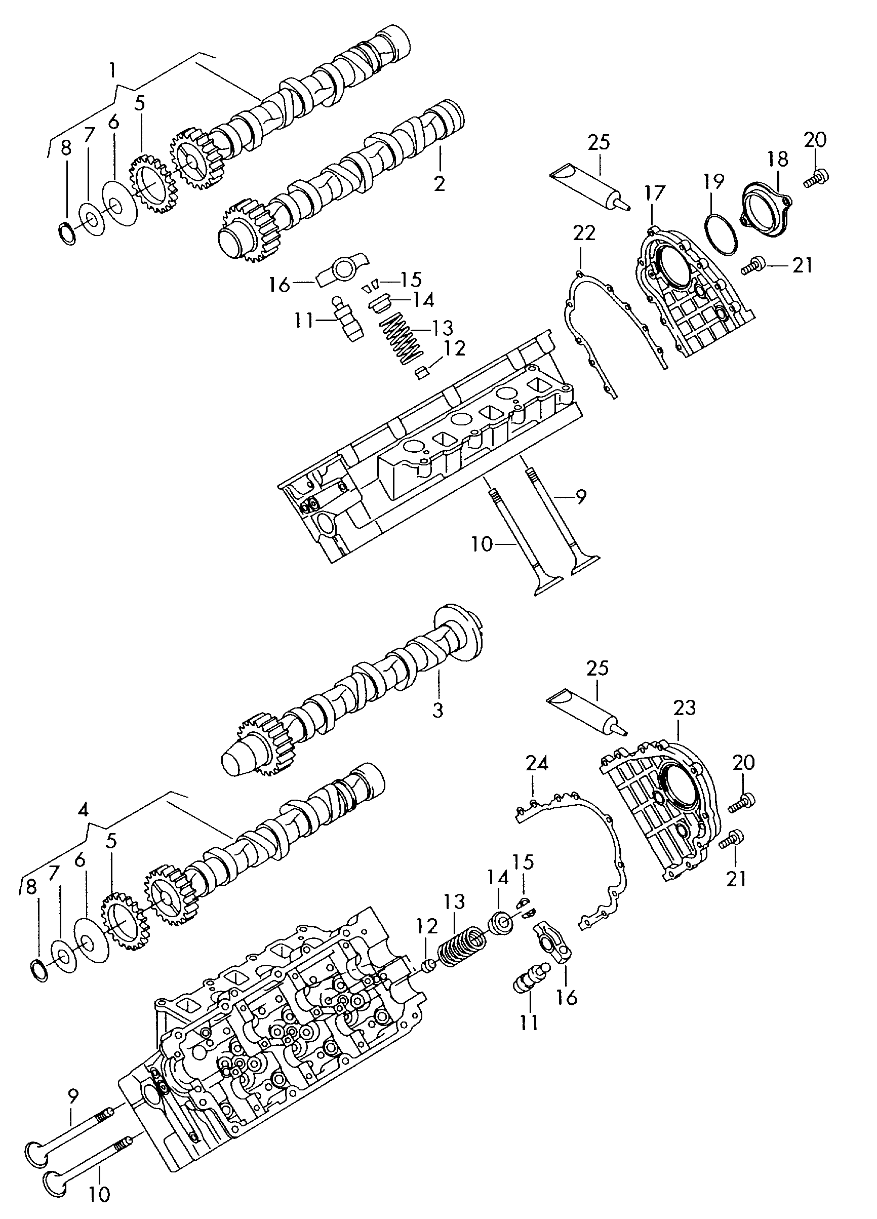VAG 059 109 521G - Culbutor supapa aaoparts.ro