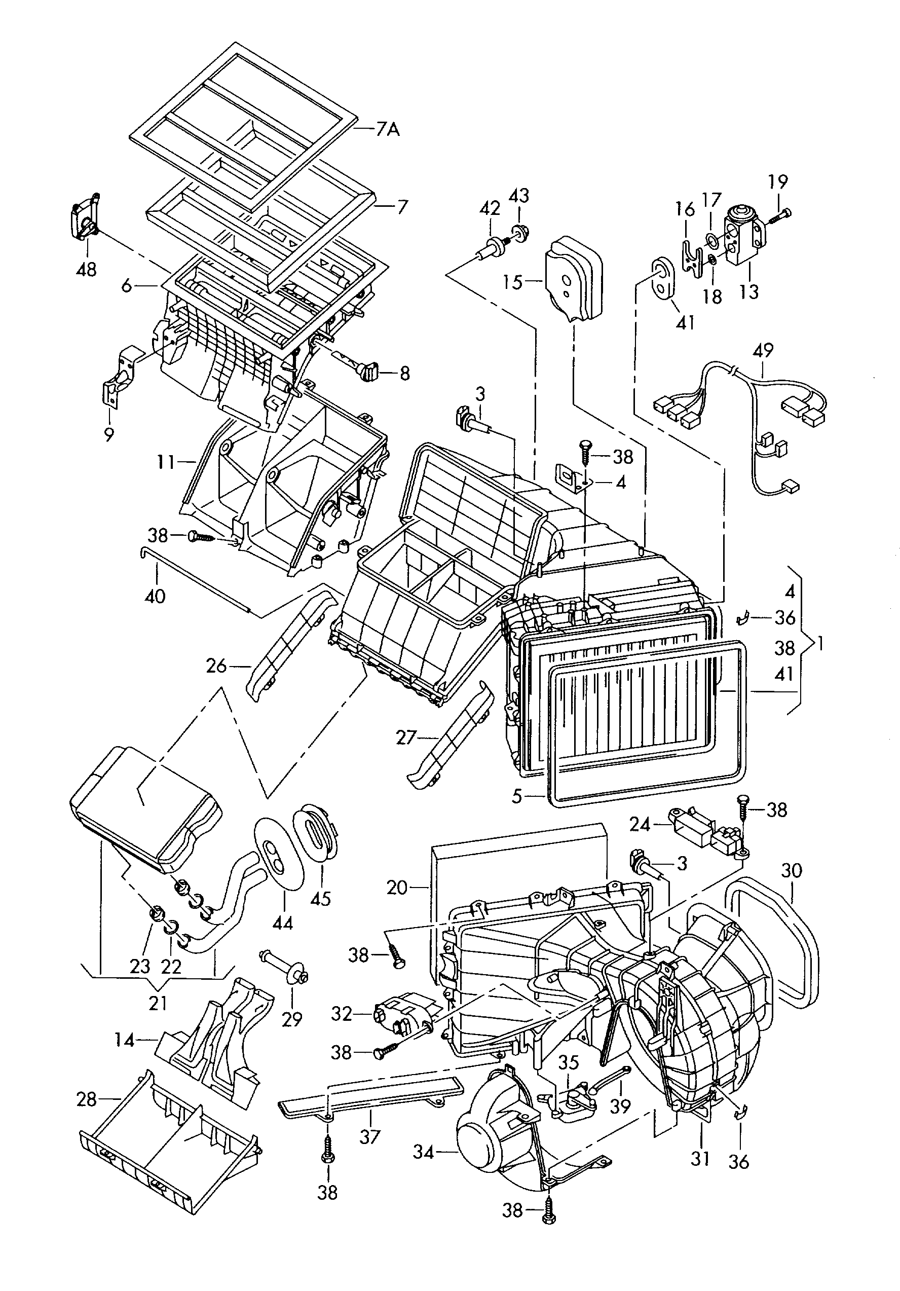 VAG 7H0819631A - Filtru, aer habitaclu aaoparts.ro