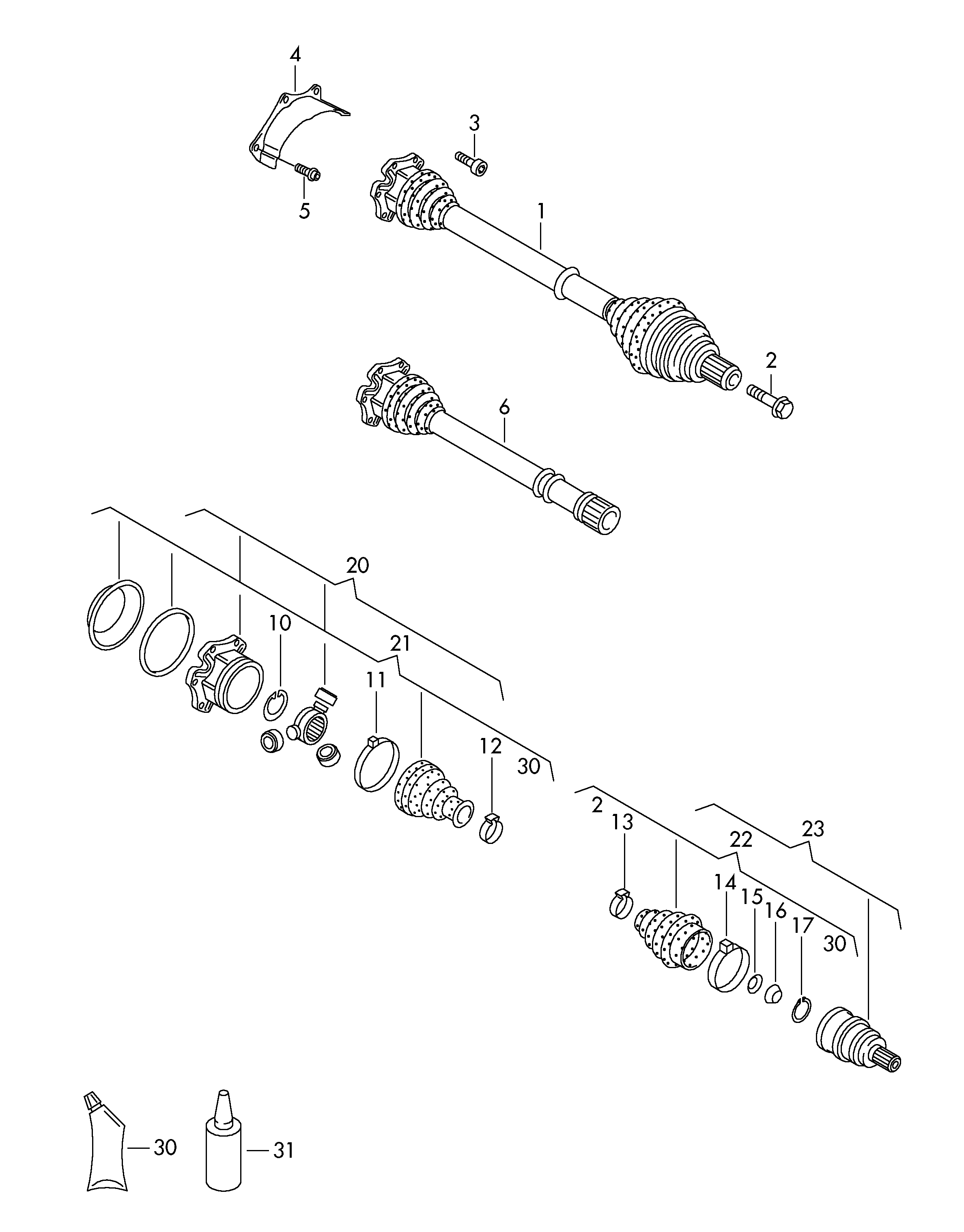 VAG JZW 498 340 FX - Set articulatie, planetara aaoparts.ro