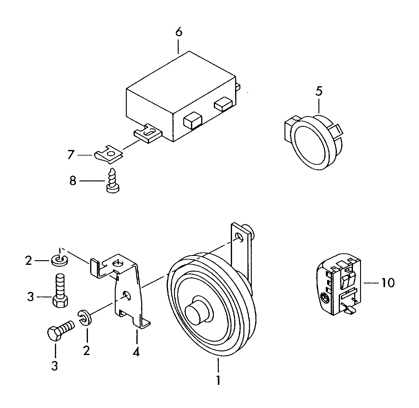 VAG N 012 038 7 - Rulment sarcina suport arc aaoparts.ro