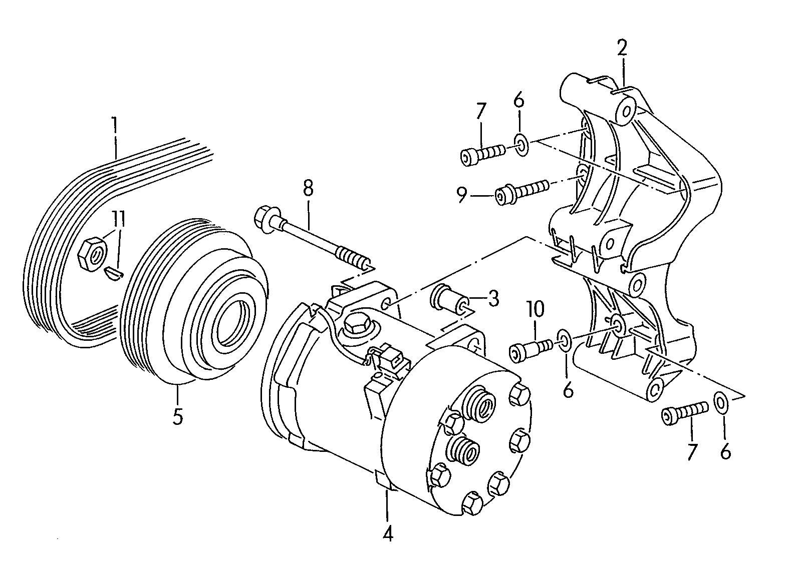 AUDI 357820803R - Compresor, climatizare aaoparts.ro