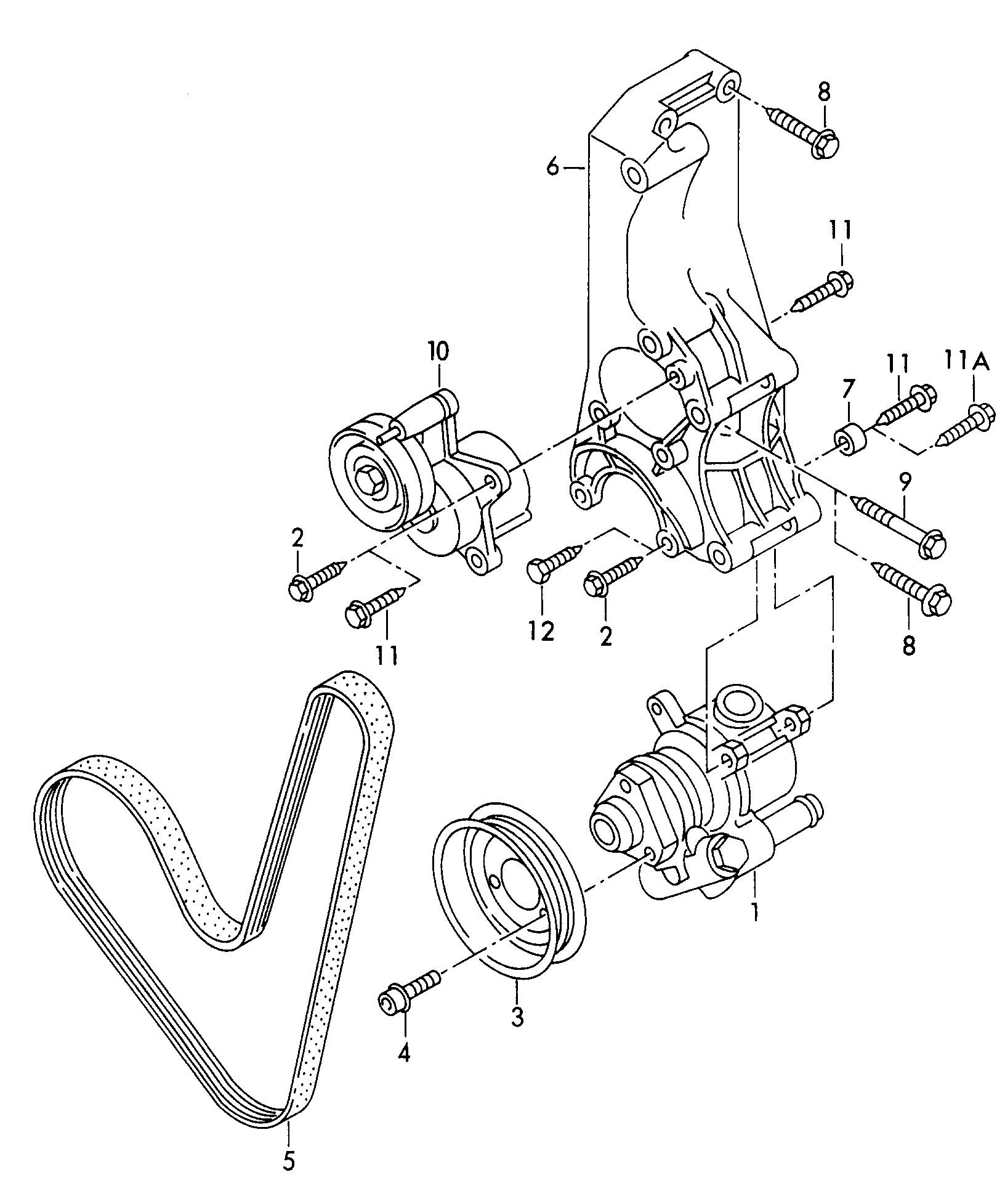 Seat 032 145 299 C - Intinzator curea, curea distributie aaoparts.ro