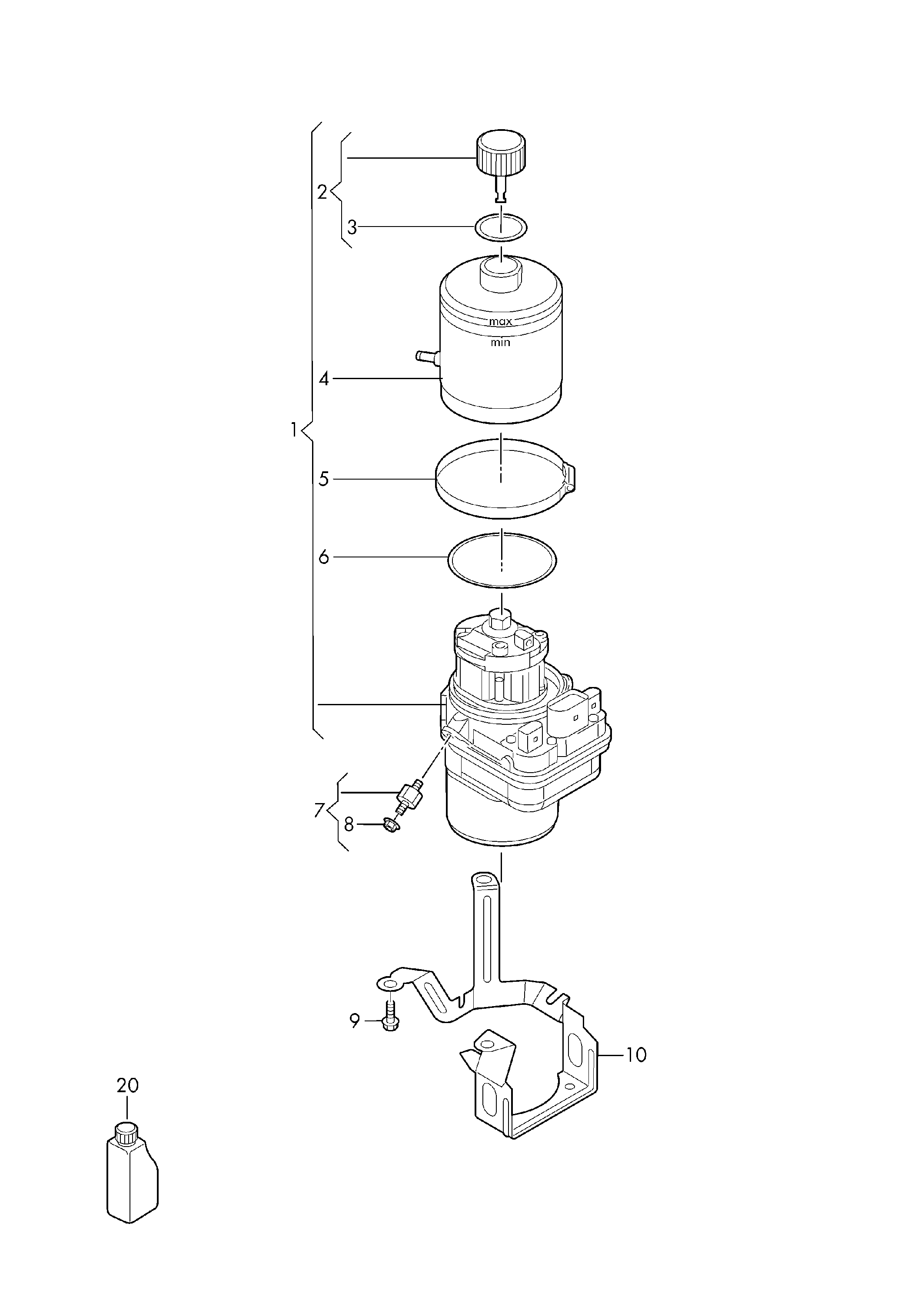 VAG 6R0 423 156 C - Pompa hidraulica, sistem de directie aaoparts.ro