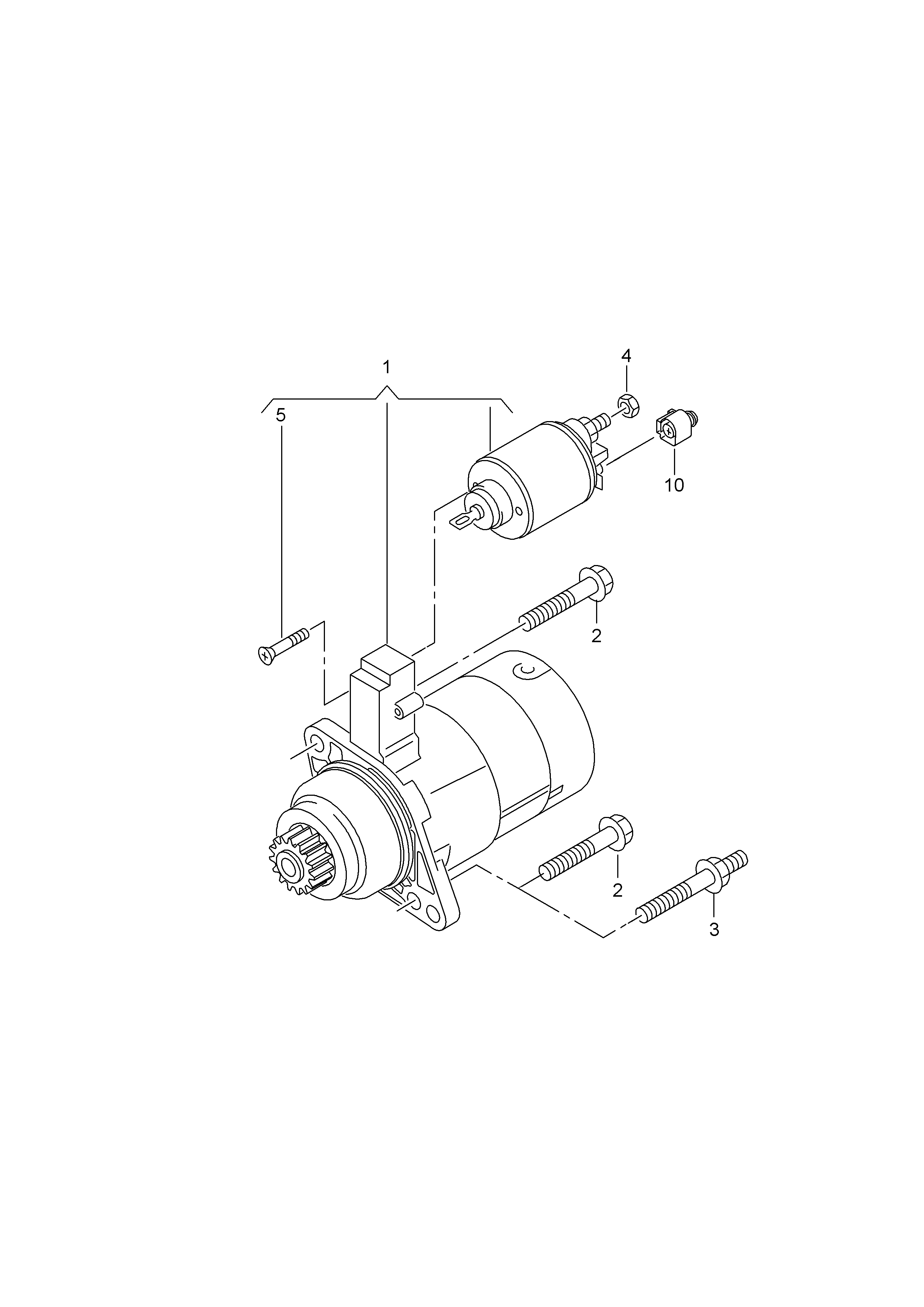 Seat 02Z 911 024 L - Starter aaoparts.ro