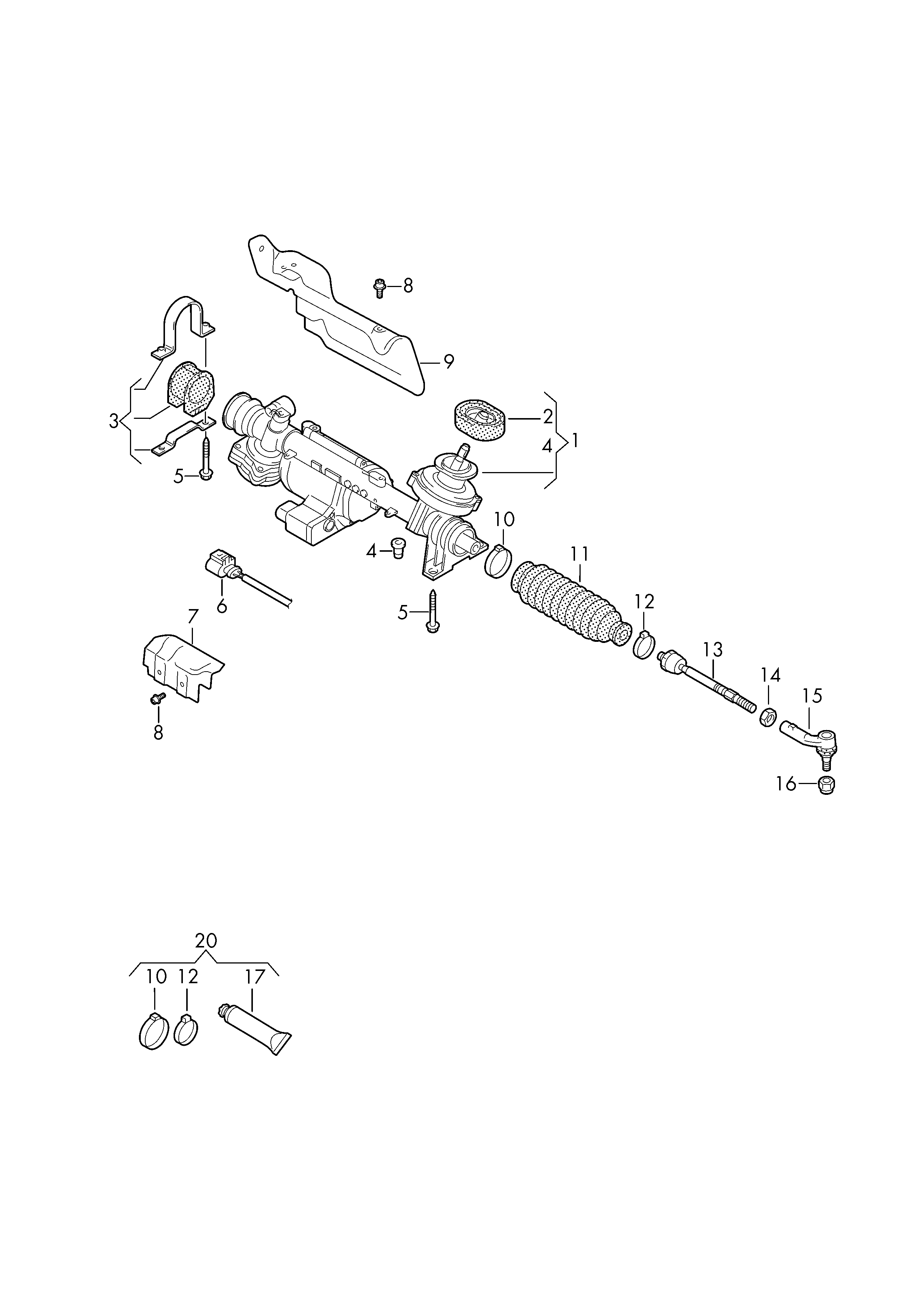 LEMFÖRDER 38398 01 - Set reparatie, suspensie aaoparts.ro