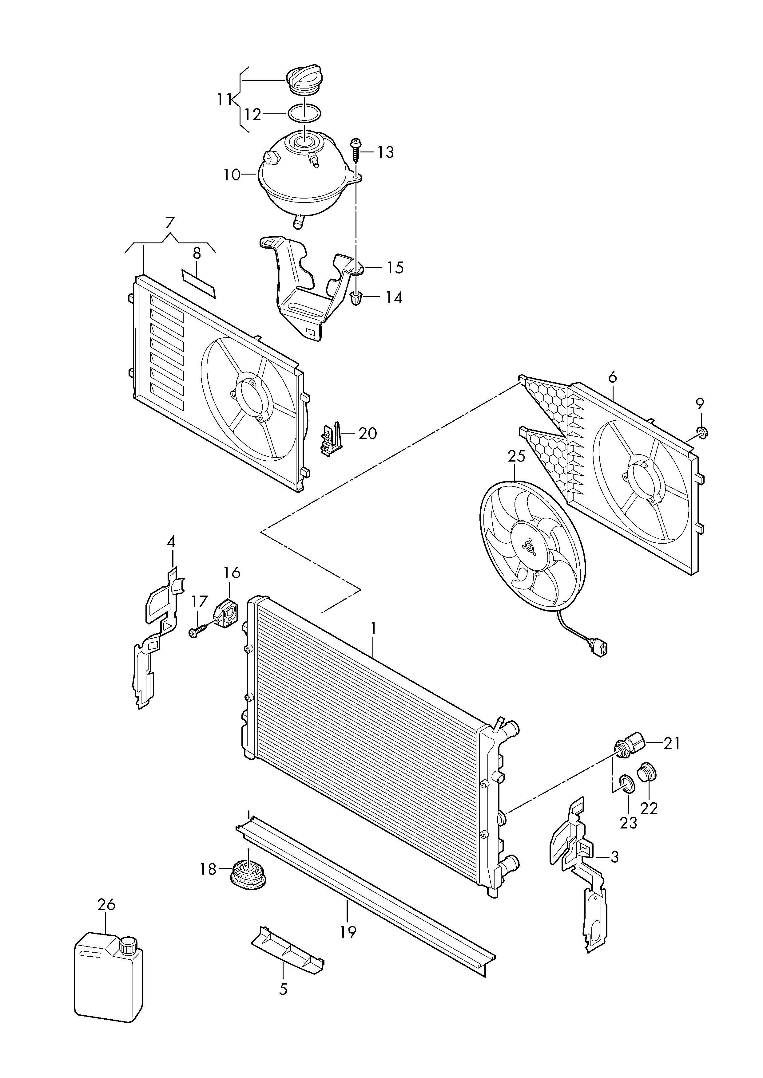 VALEO 701522 - Radiator, racire motor aaoparts.ro