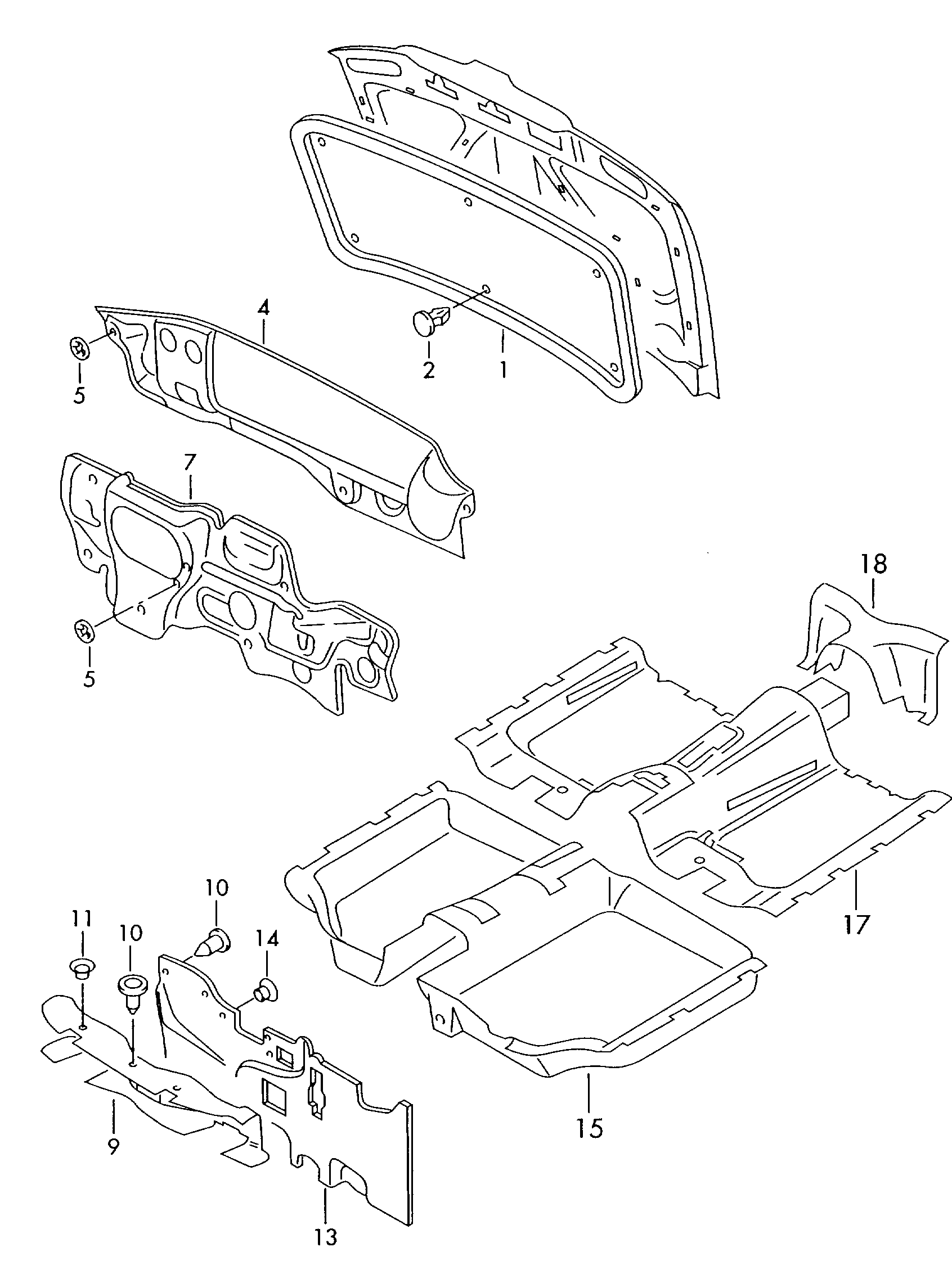 AIC 57119 - Material amortizare zgomot, nisa motor aaoparts.ro