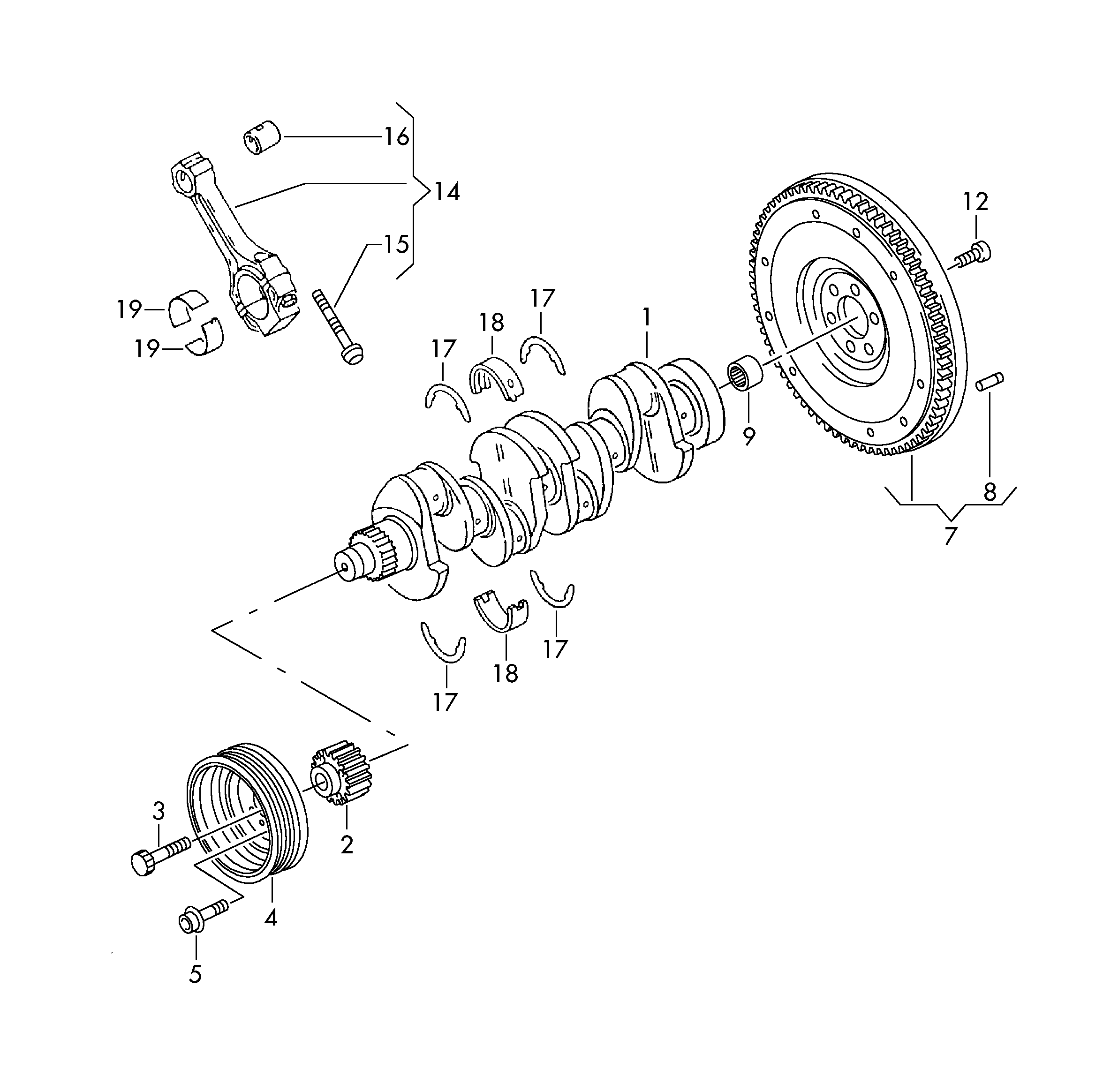 VAG 038 105 269 D - Volanta aaoparts.ro