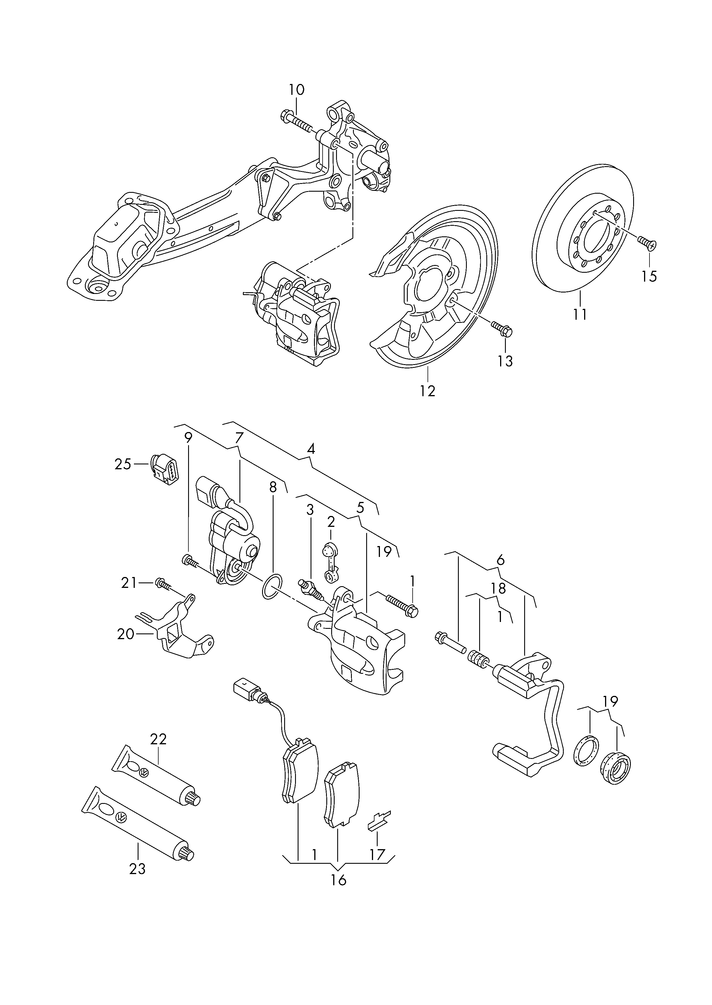 Seat 5N0 698 451 - Set placute frana,frana disc aaoparts.ro