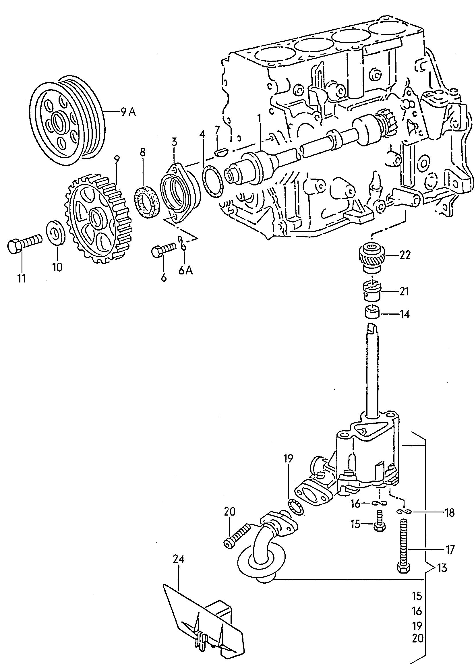 AUDI N  90256201 - Chit lant de distributie aaoparts.ro