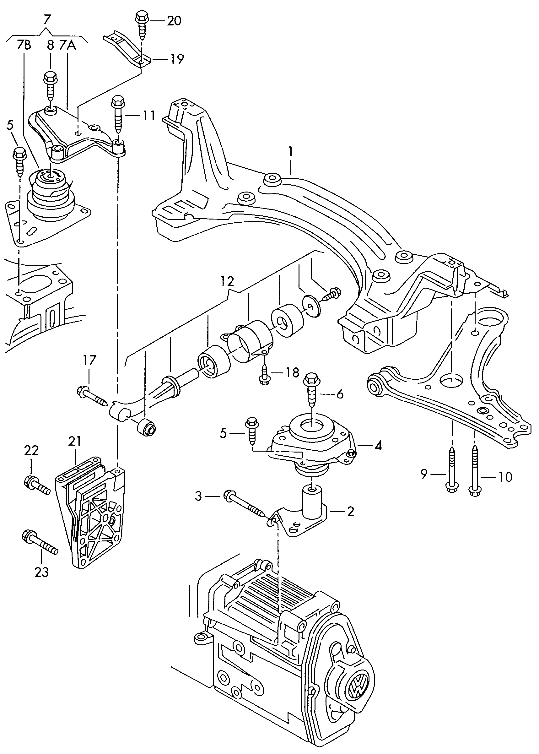 AUDI N 102 613 02 - Piulita aaoparts.ro