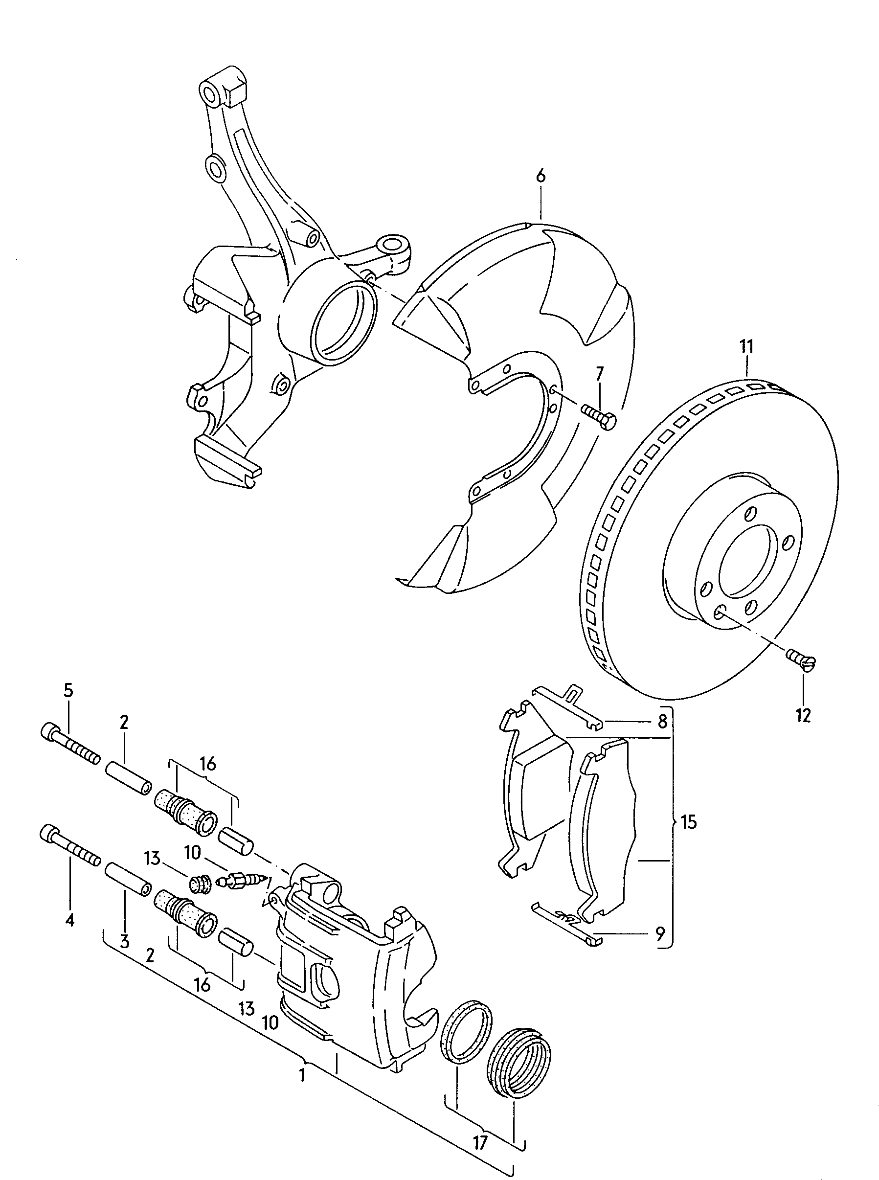 VW 321615301C - Disc frana aaoparts.ro