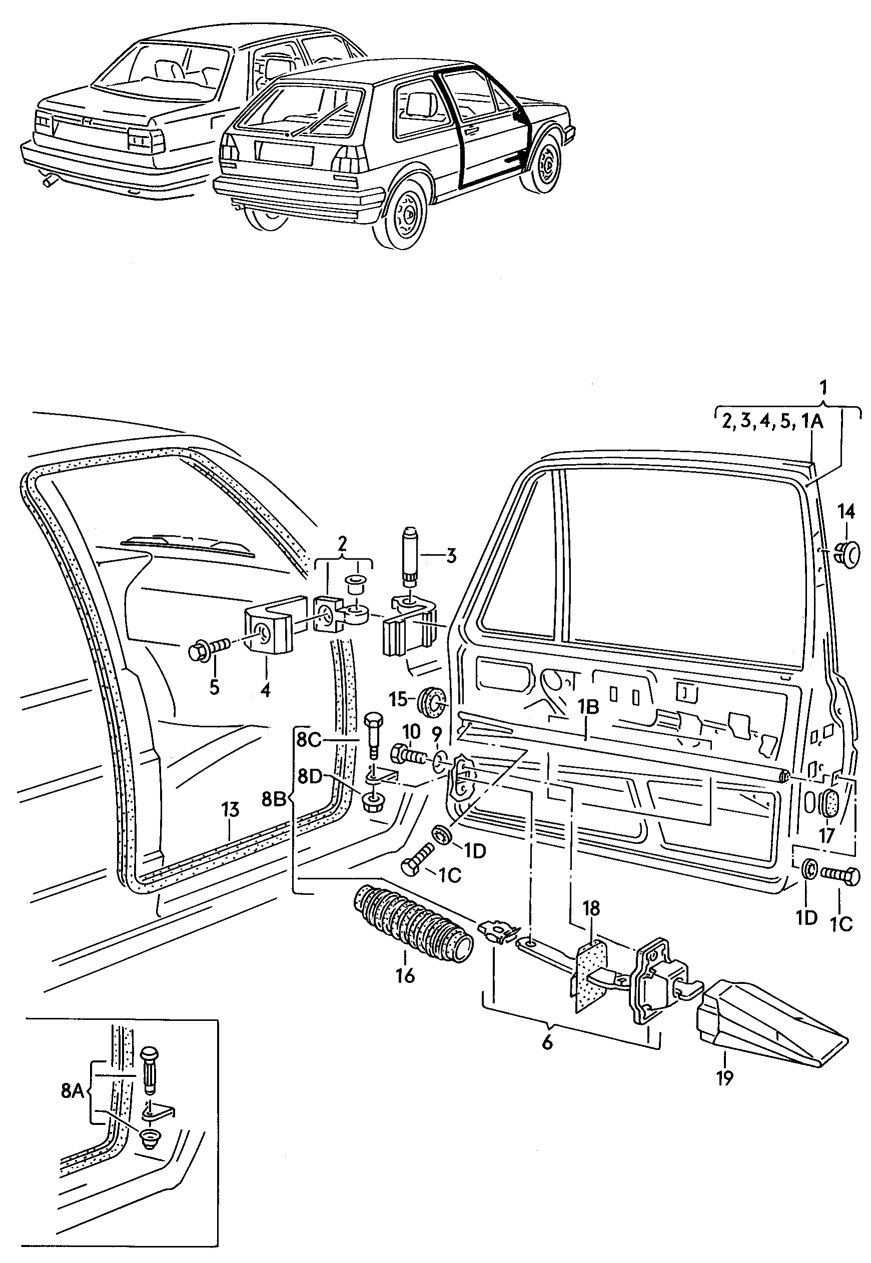 VAG 321 831 421 - Balama usa aaoparts.ro