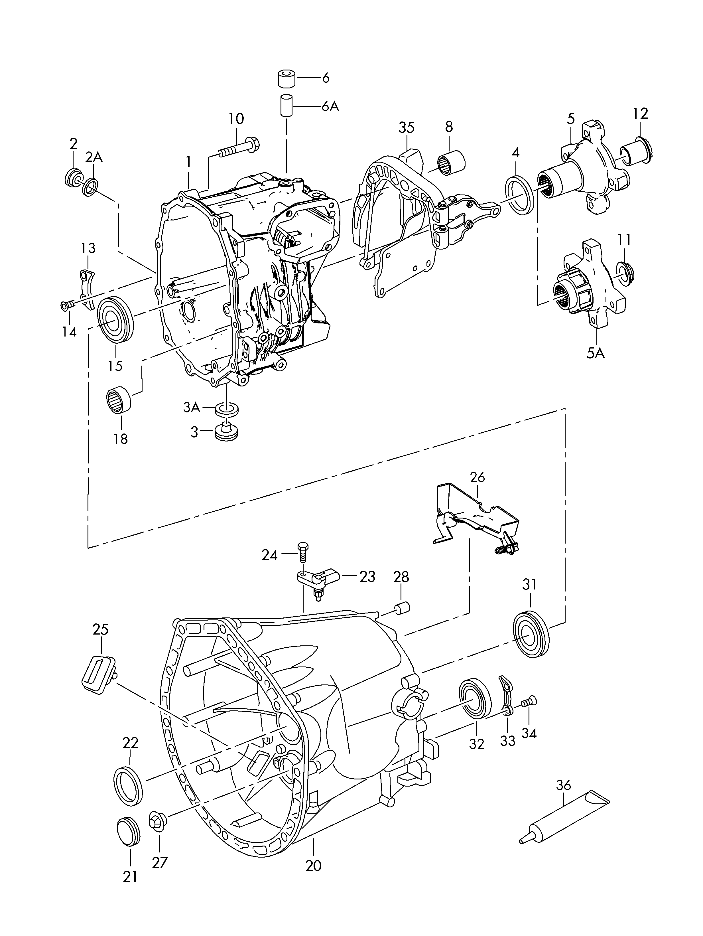 ZF 5961.303.275 - Set piese, schimb ulei transmisie automata aaoparts.ro