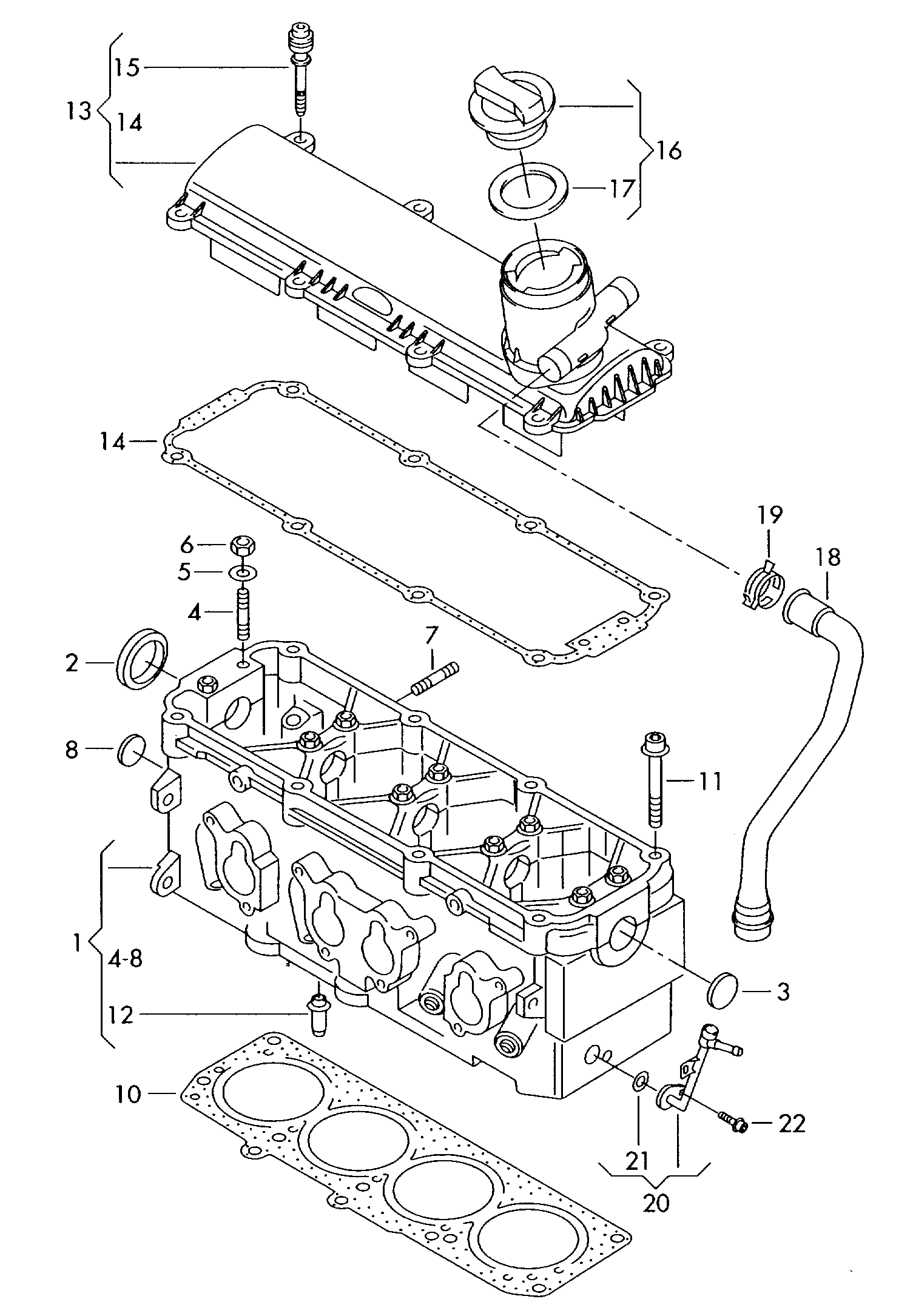 AUDI N 011 008 45 - Set curea de distributie aaoparts.ro