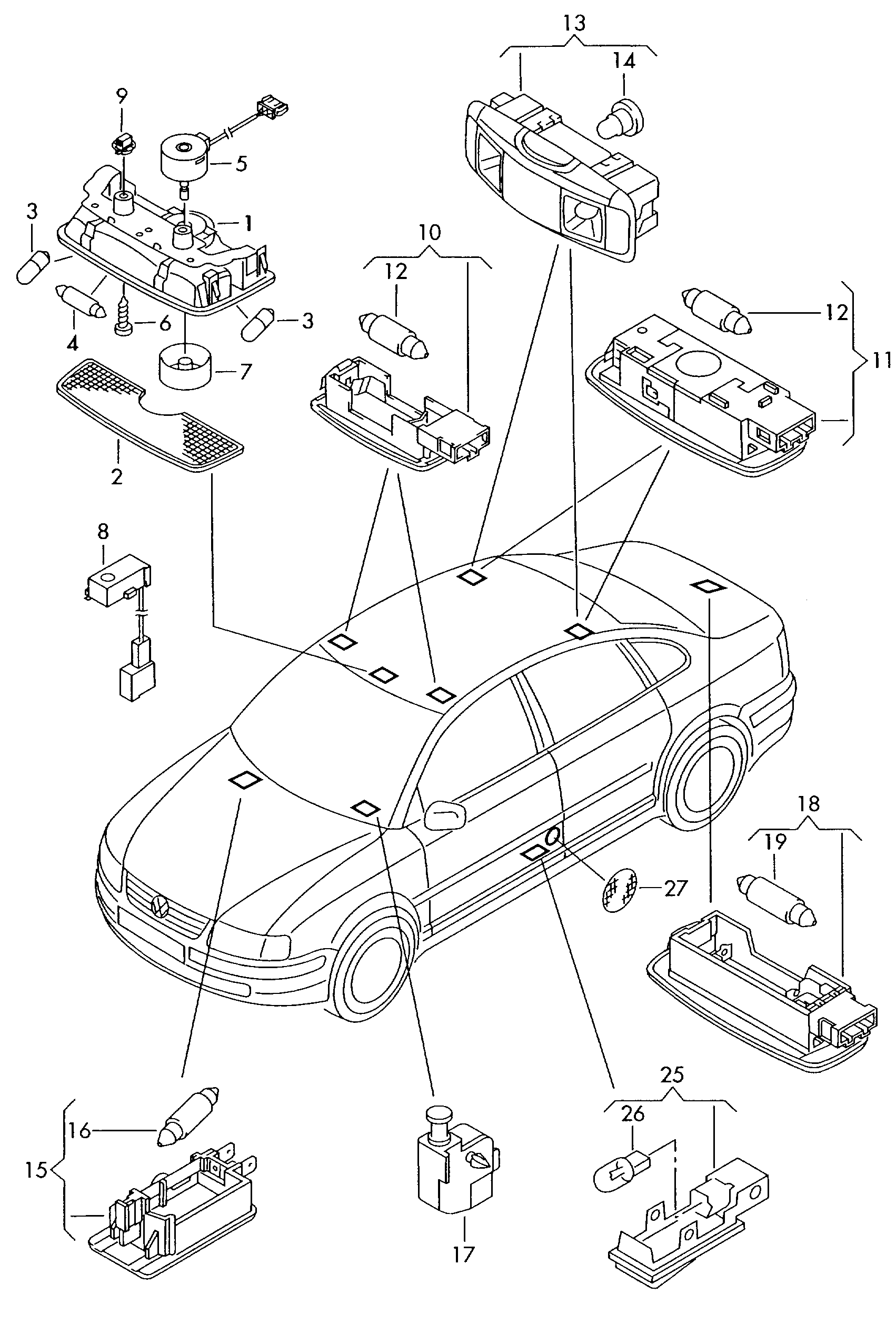 Seat N  0177532 - Bec, lumini bord aaoparts.ro