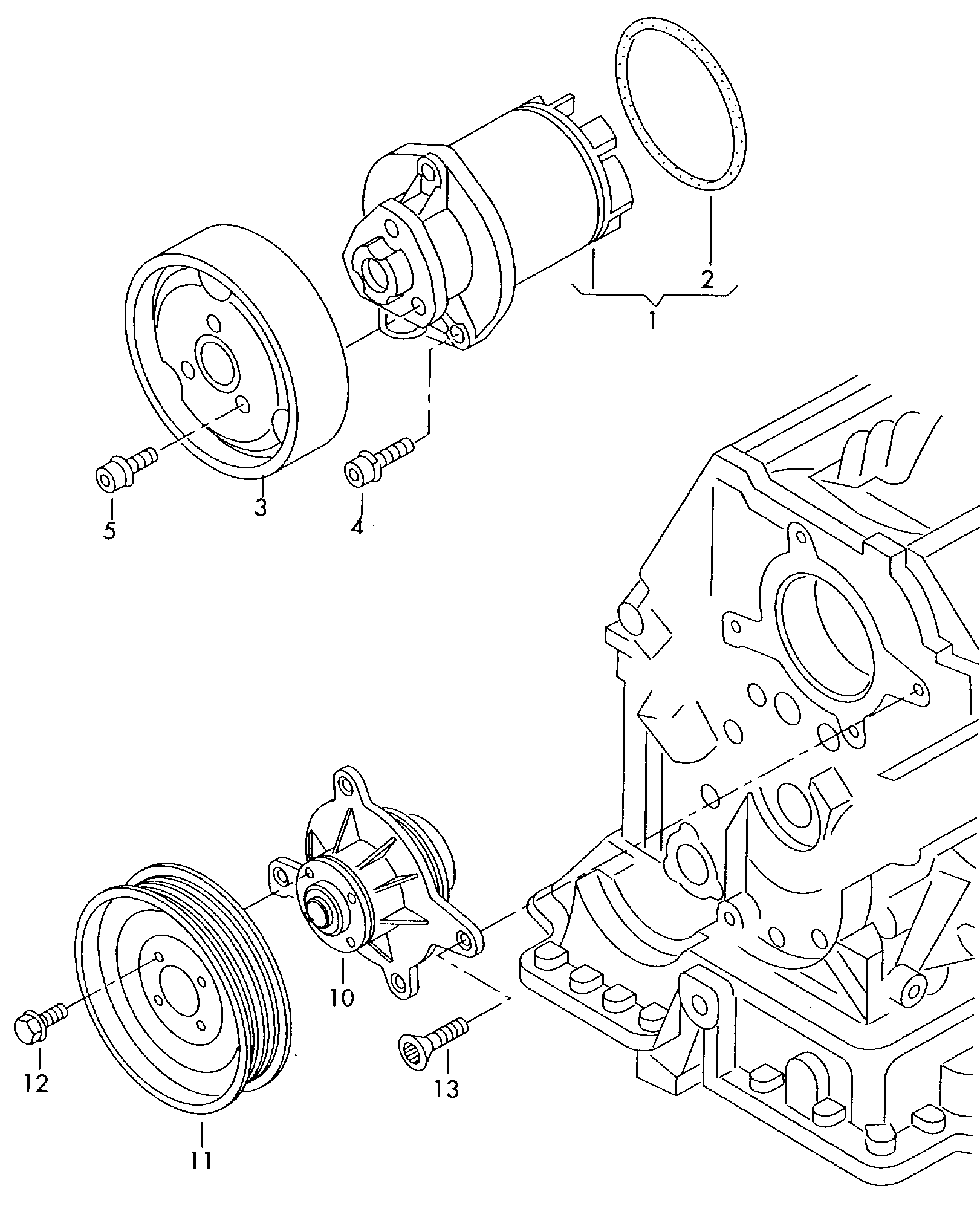 AUDI 066121011D - Pompa apa aaoparts.ro