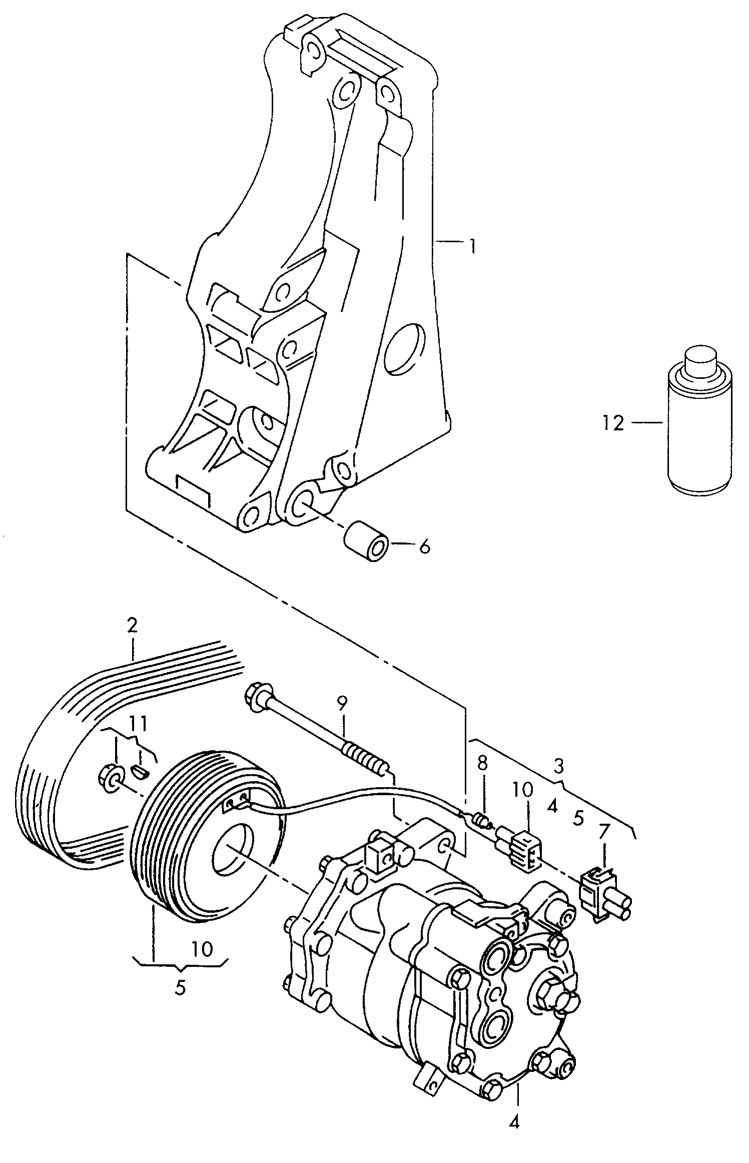 Skoda 6Q0820803D - Compresor, climatizare aaoparts.ro