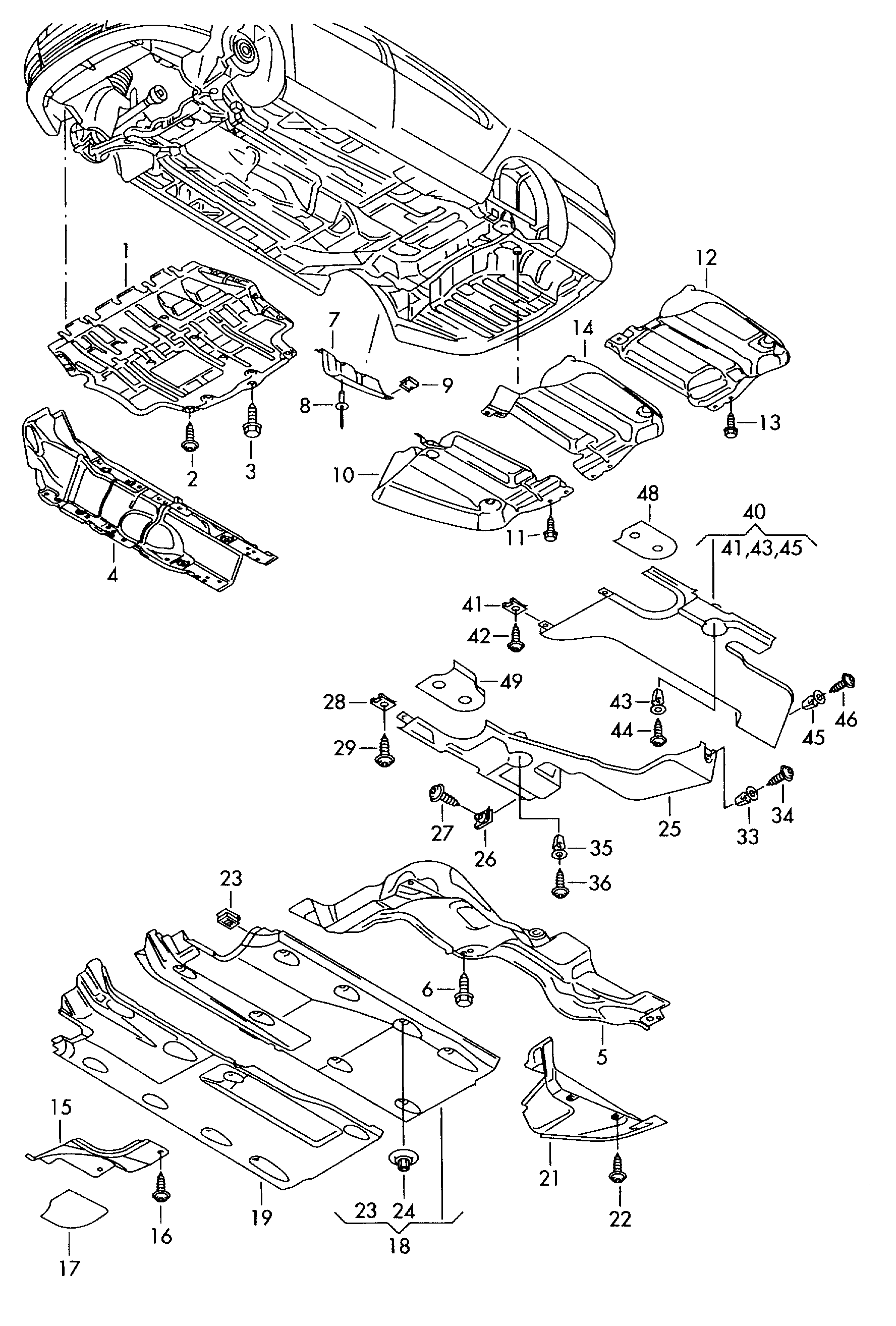 AUDI N   907 965 02 - Clip, tampon aaoparts.ro