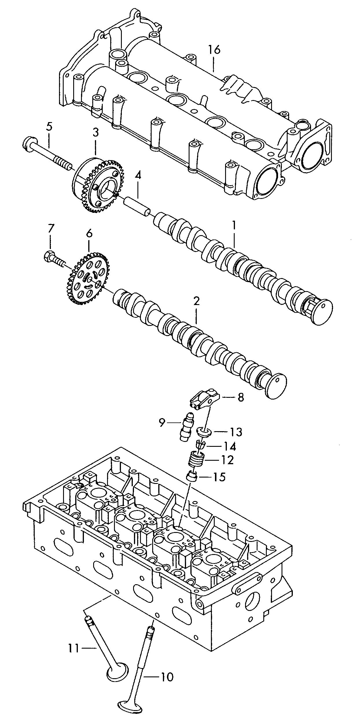 VW 03C 109 088 B - Regulator ax cu came aaoparts.ro