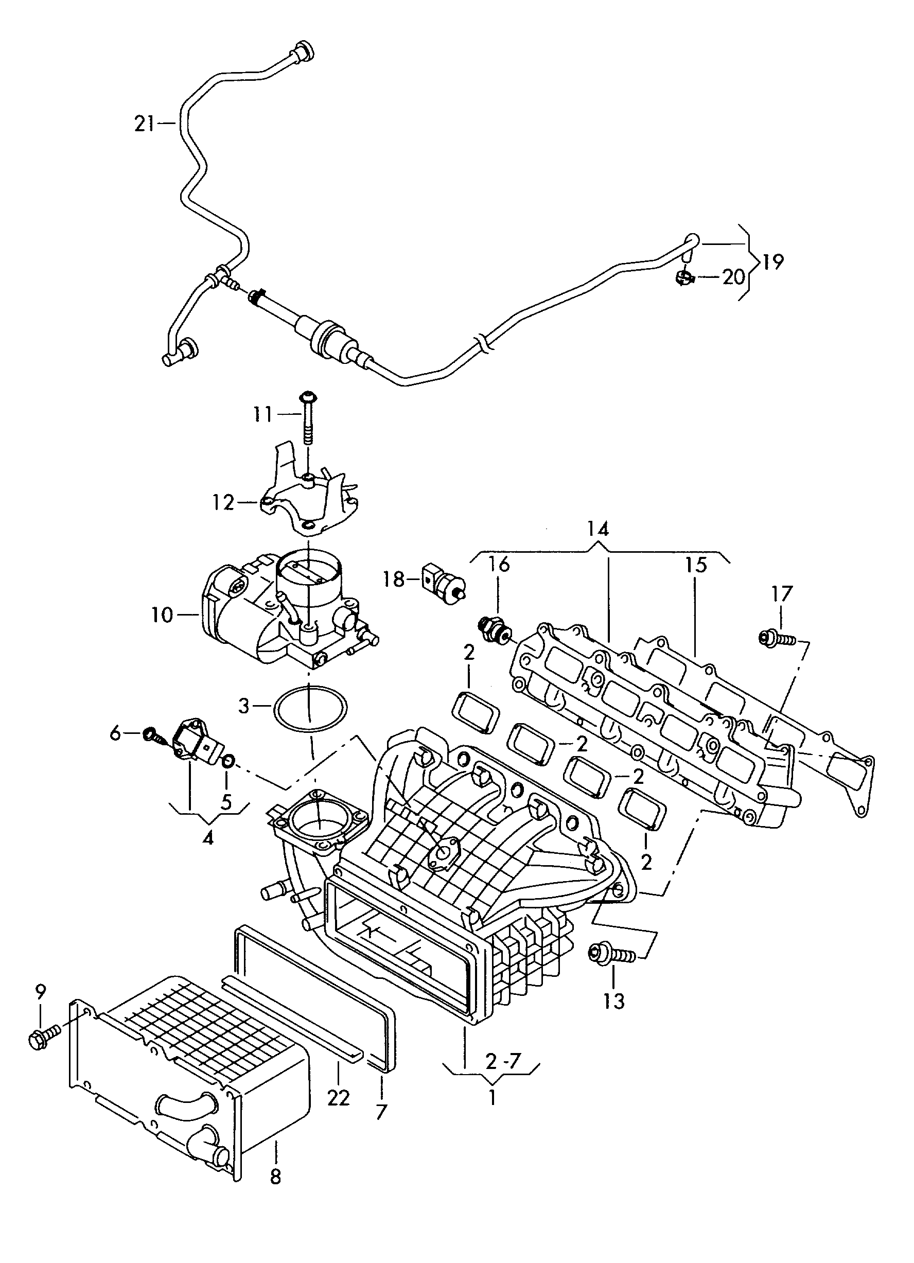 AUDI 03C 133 062 T - Carcasa clapeta aaoparts.ro