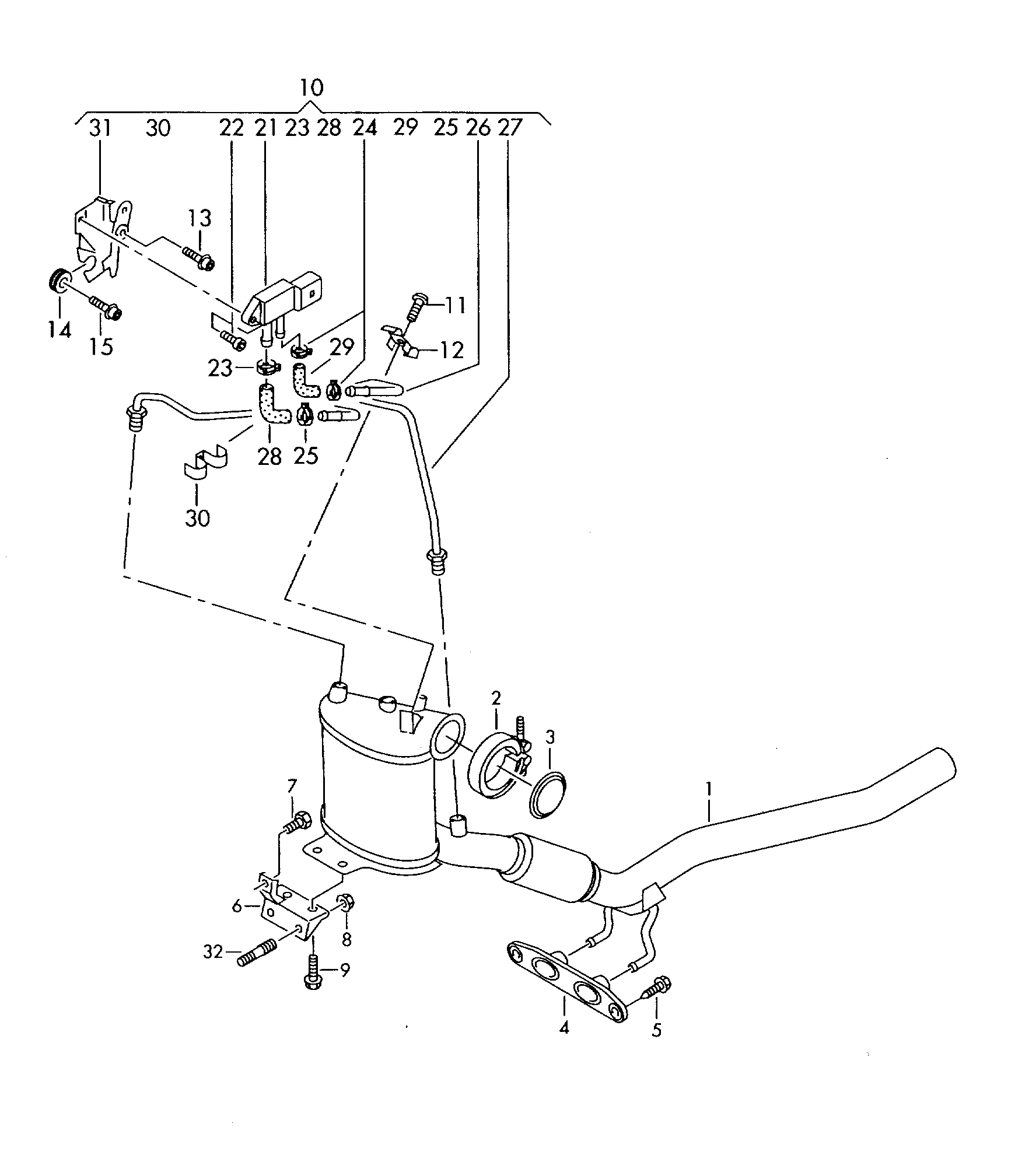 AUDI 1K0254705SX - Curatare filtru de particule aaoparts.ro