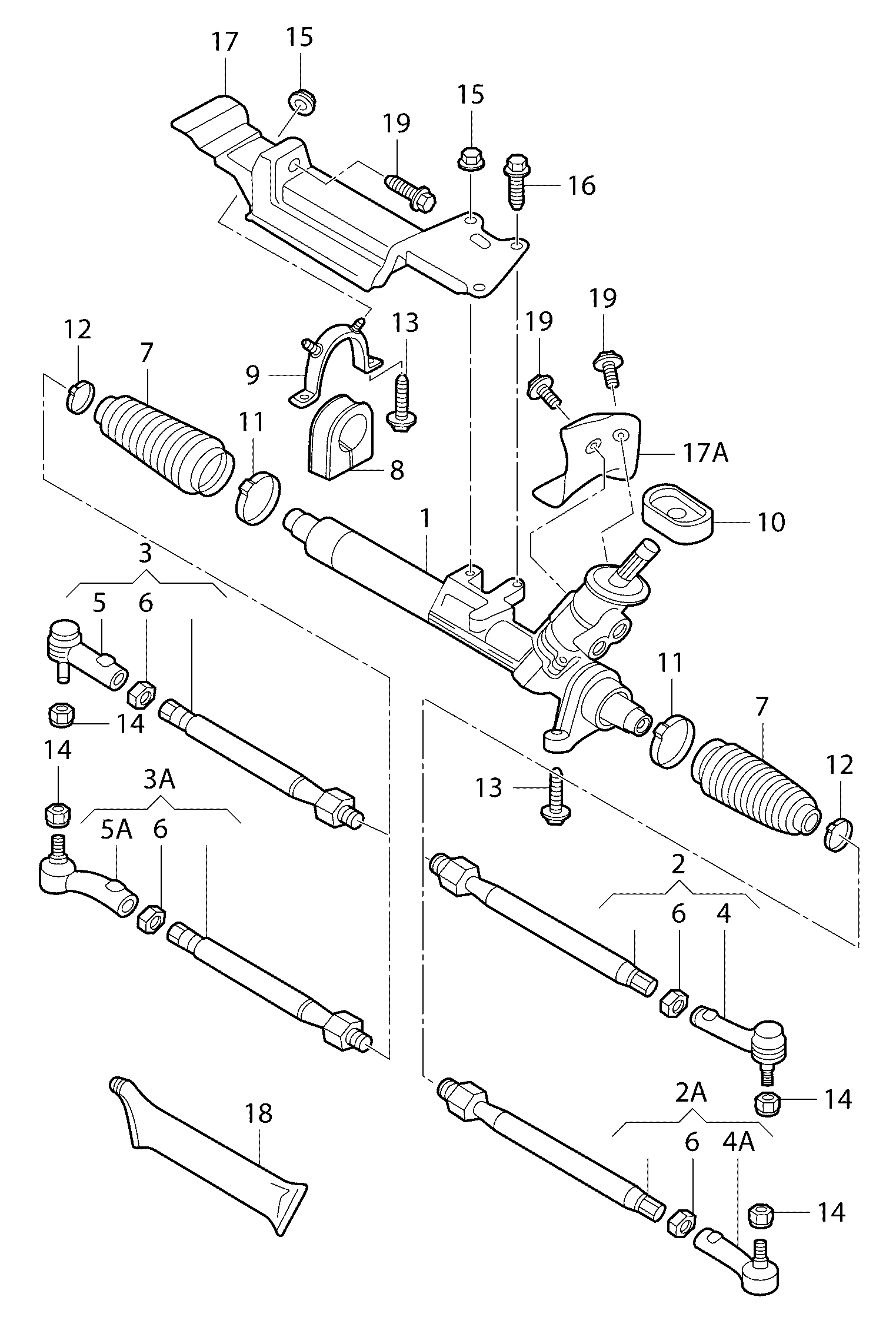 VAG 1J1 422 075 K - Caseta directie aaoparts.ro