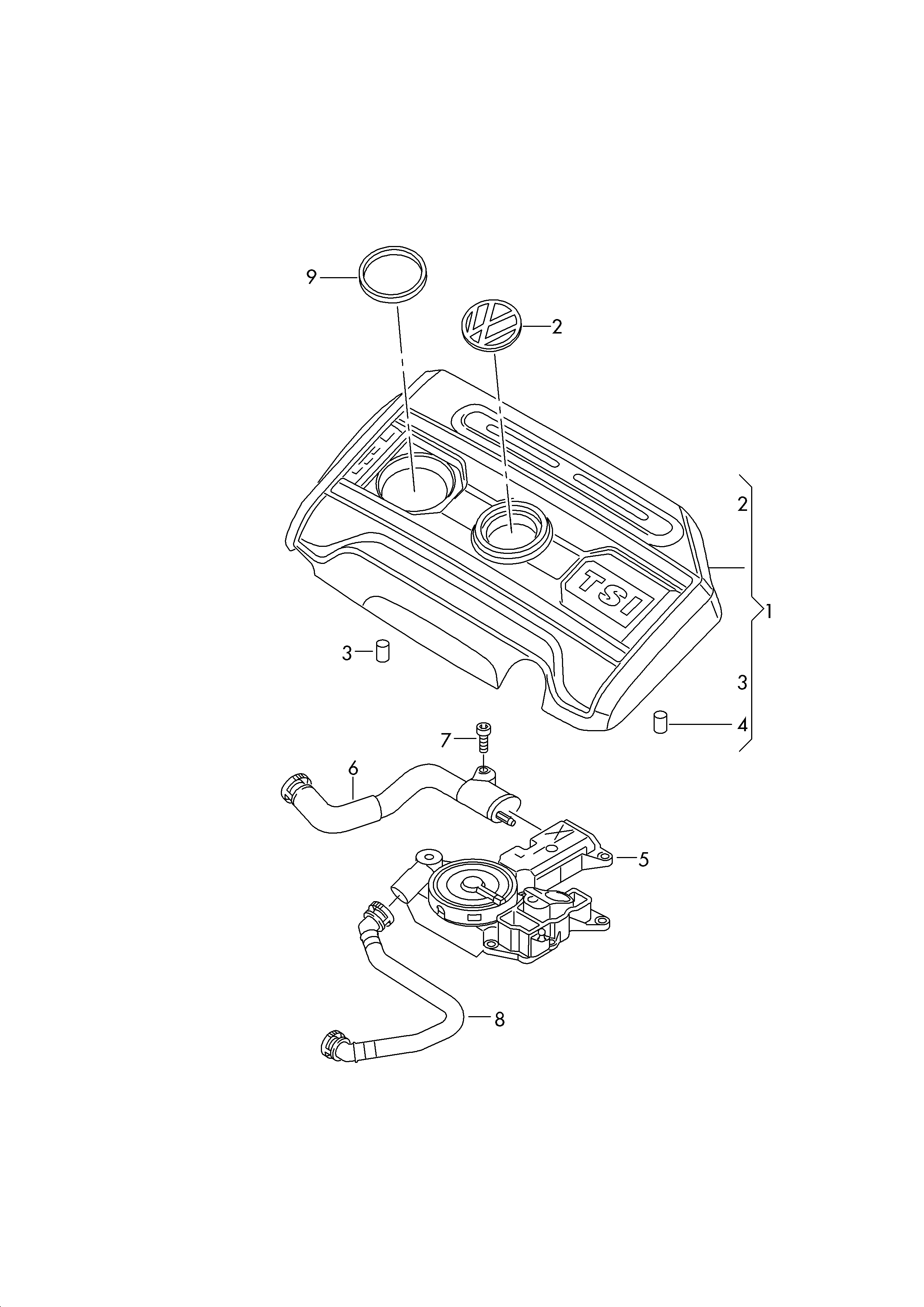 Topran 118 661 - Furtun, aerisire chiulasa aaoparts.ro
