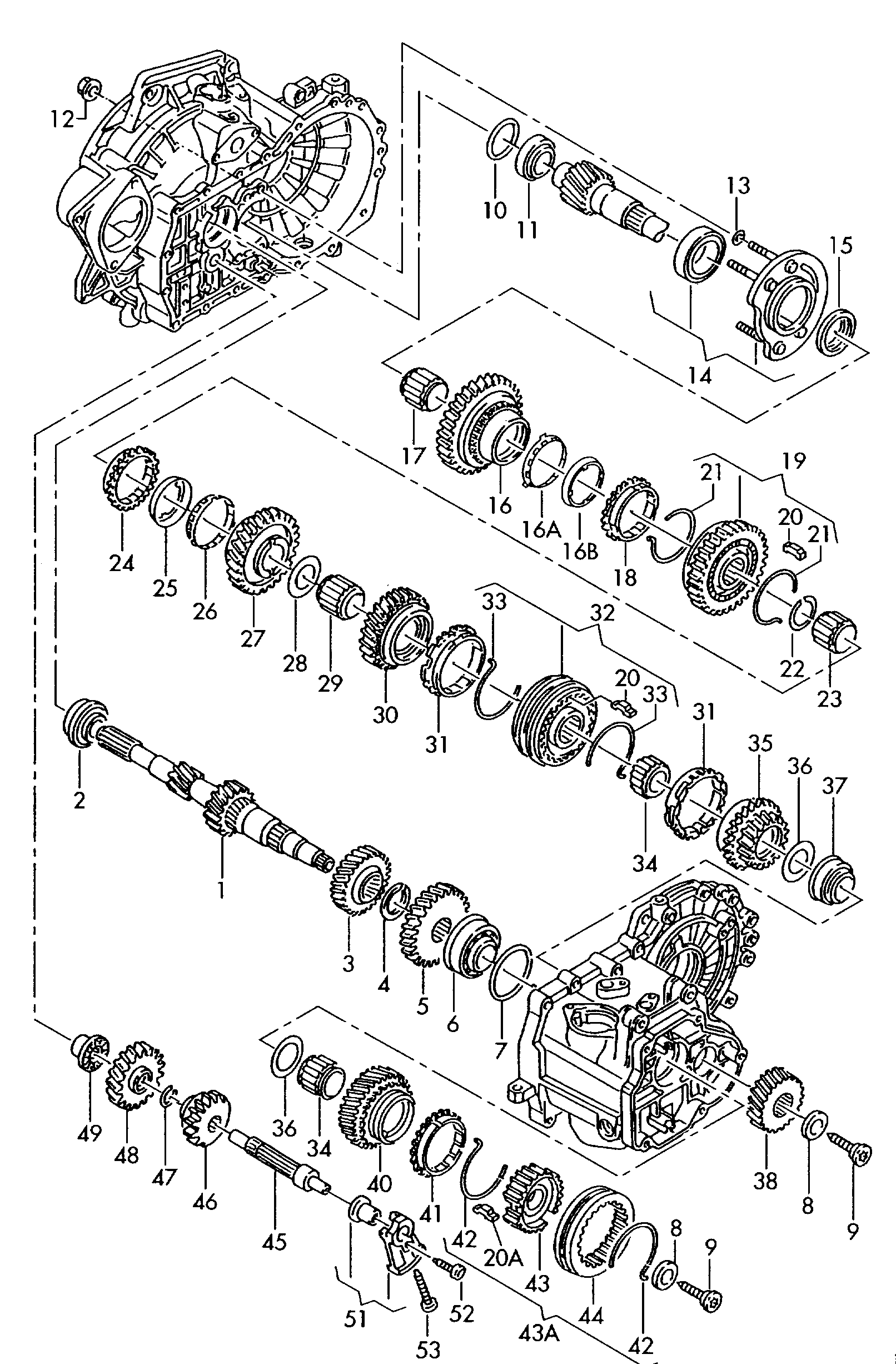 LuK 462 0327 10 - Set reparatie, transmisie manuala aaoparts.ro