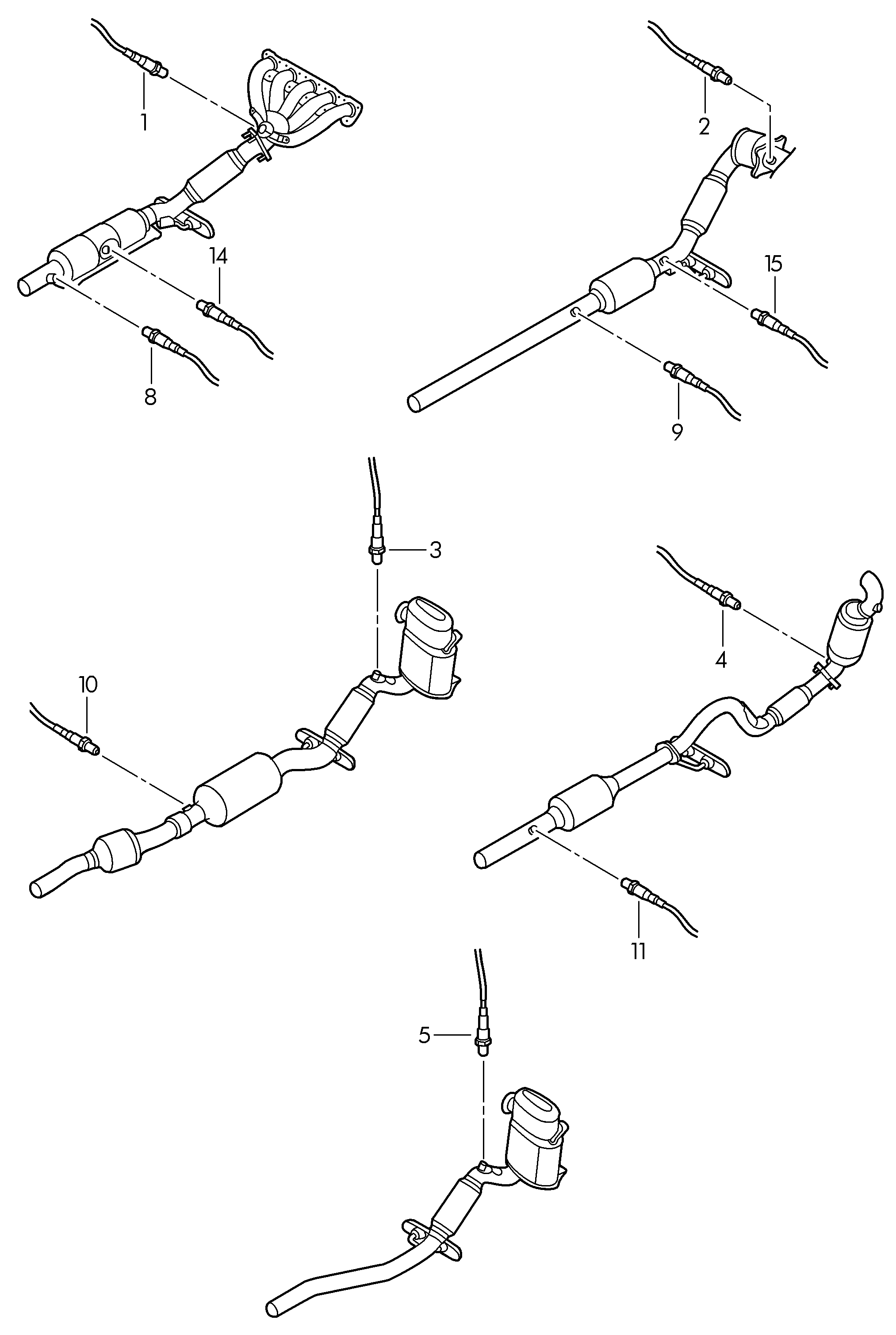 VAG 1K0998262T - Sonda Lambda aaoparts.ro