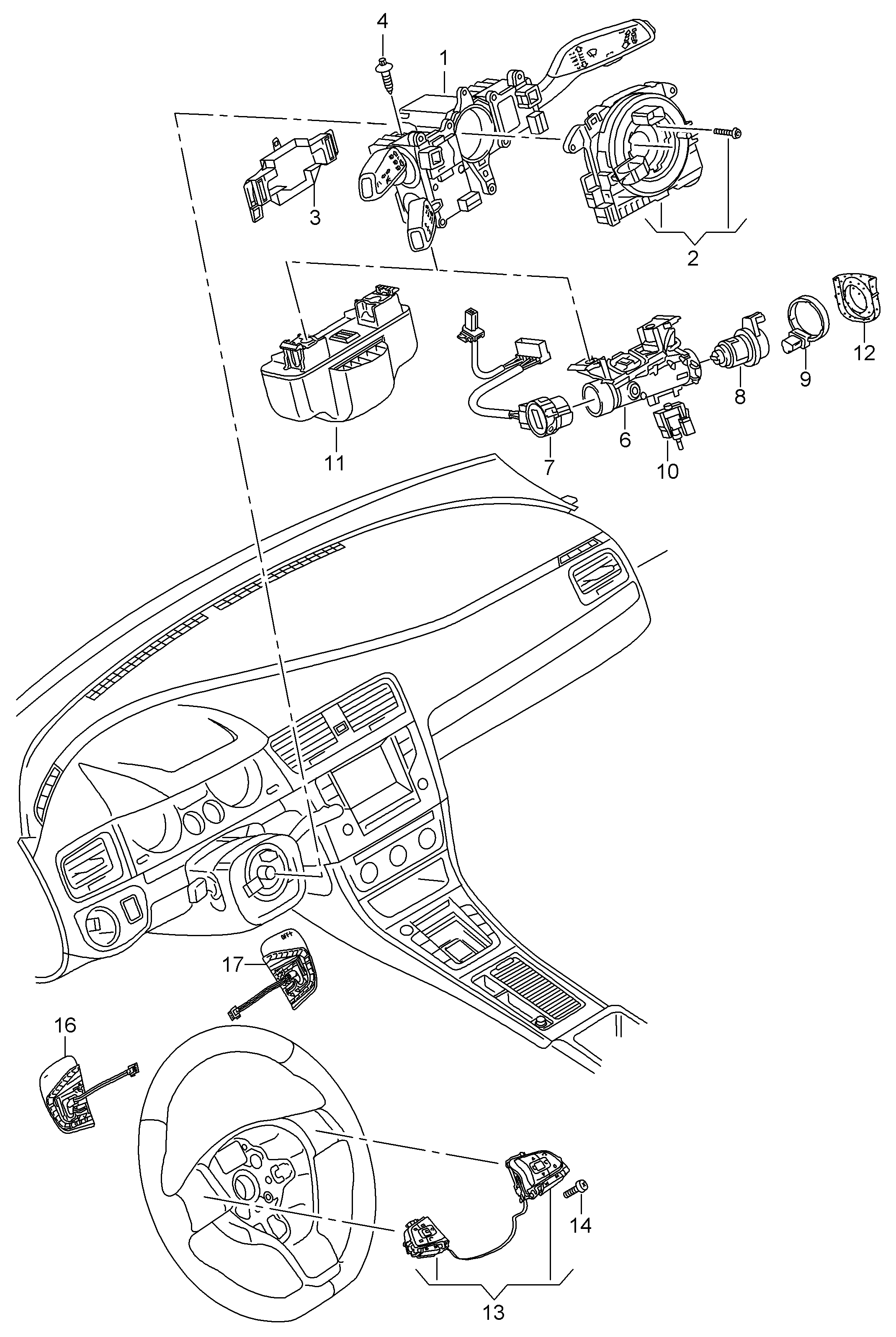 VALEO 251713 - Arc spirala, Airbag aaoparts.ro