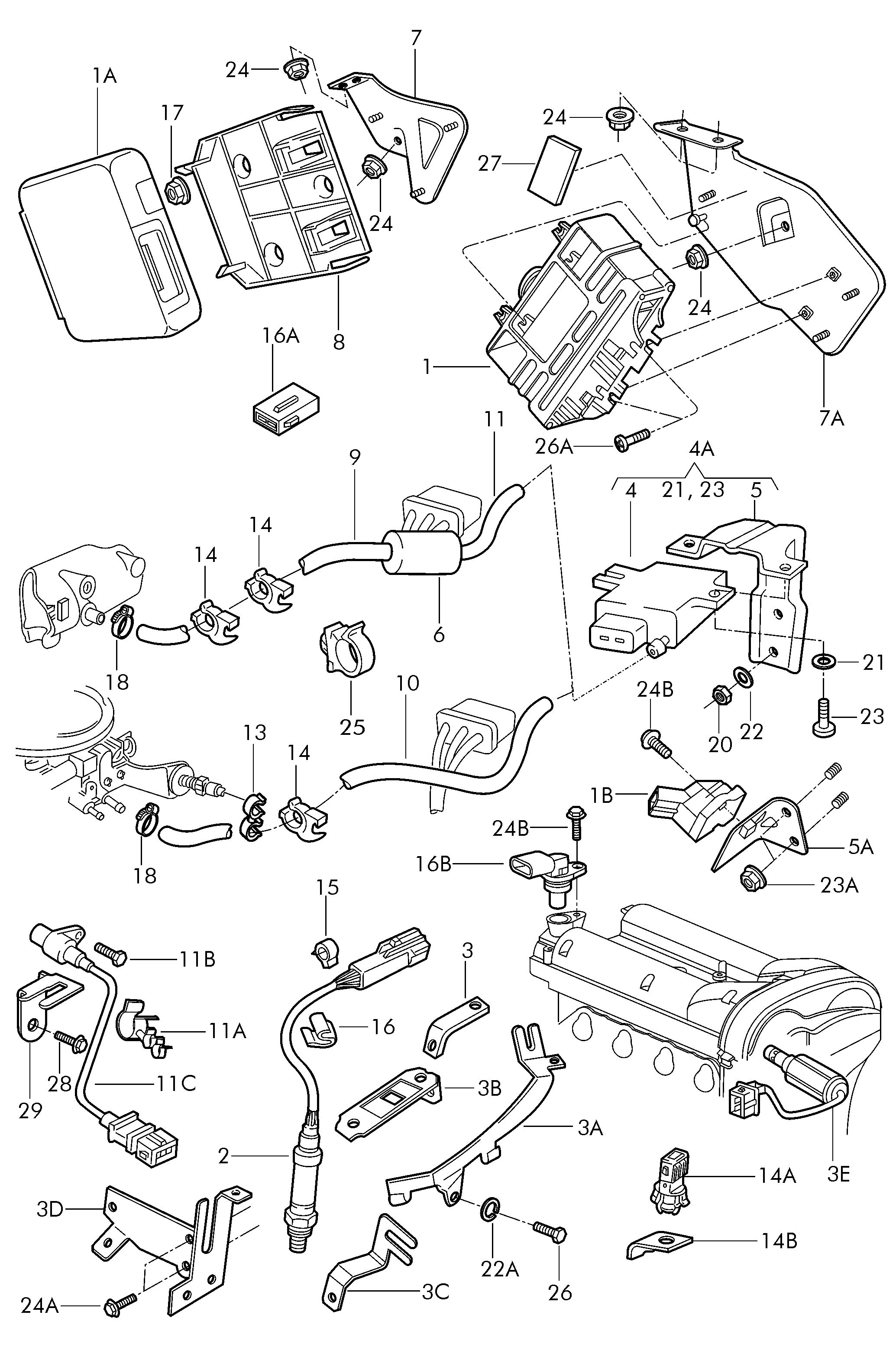 AUDI 06A 906 262 BP - Sonda Lambda aaoparts.ro